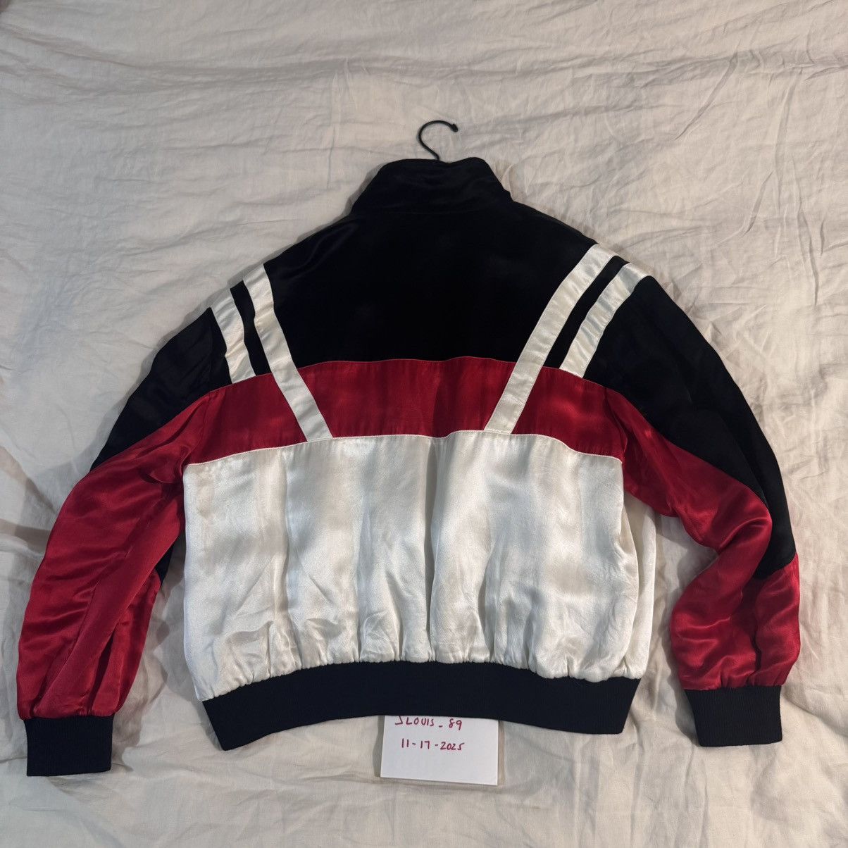 Saint Laurent Paris Saint Laurent Teddy Jacket in Crepe Satin Size Large Size US L / EU 52-54 / 3 - 3 Thumbnail