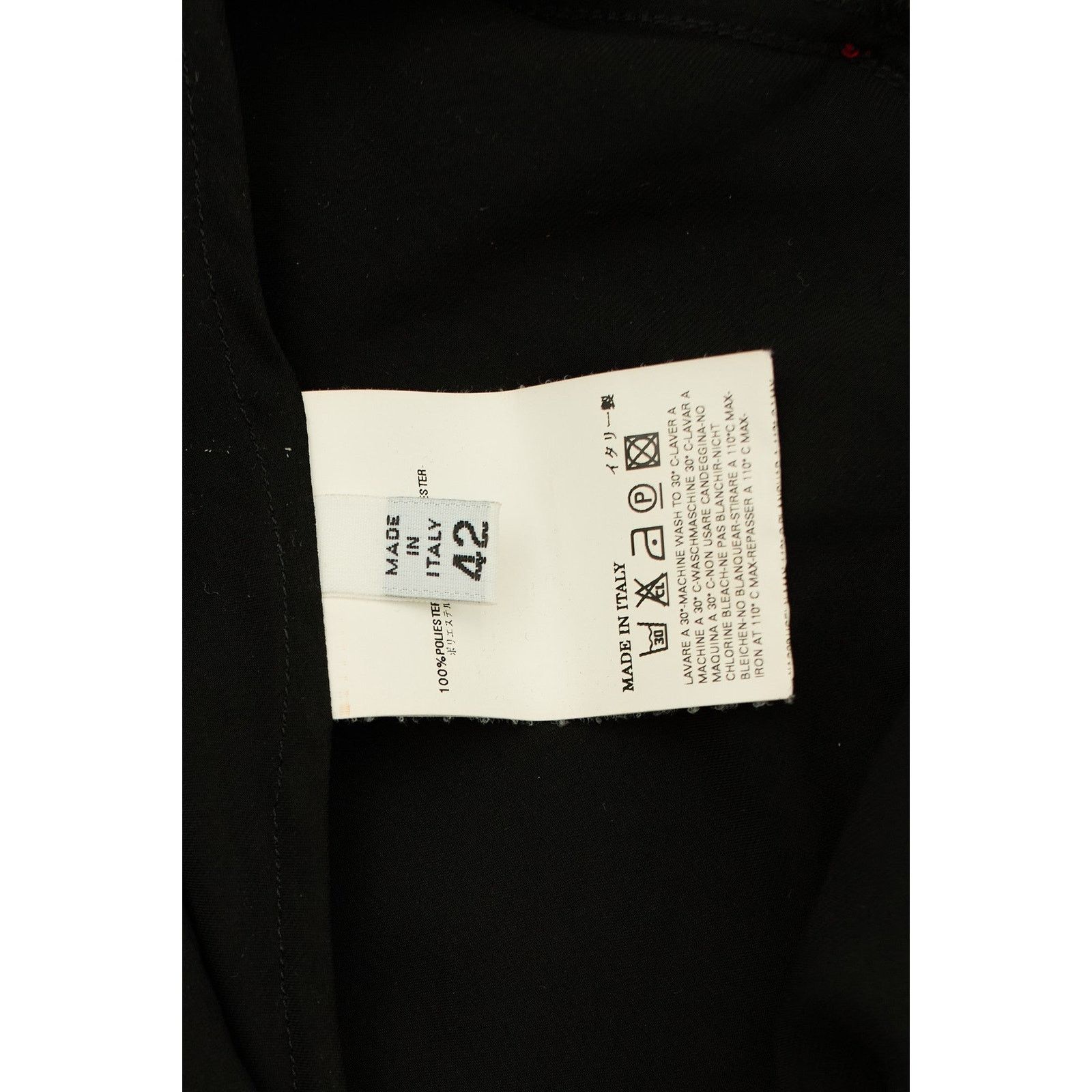 Maison Margiela S/S 2007 Paperclip Black Dress Size M / US 6-8 / IT 42-44 - 4 Thumbnail