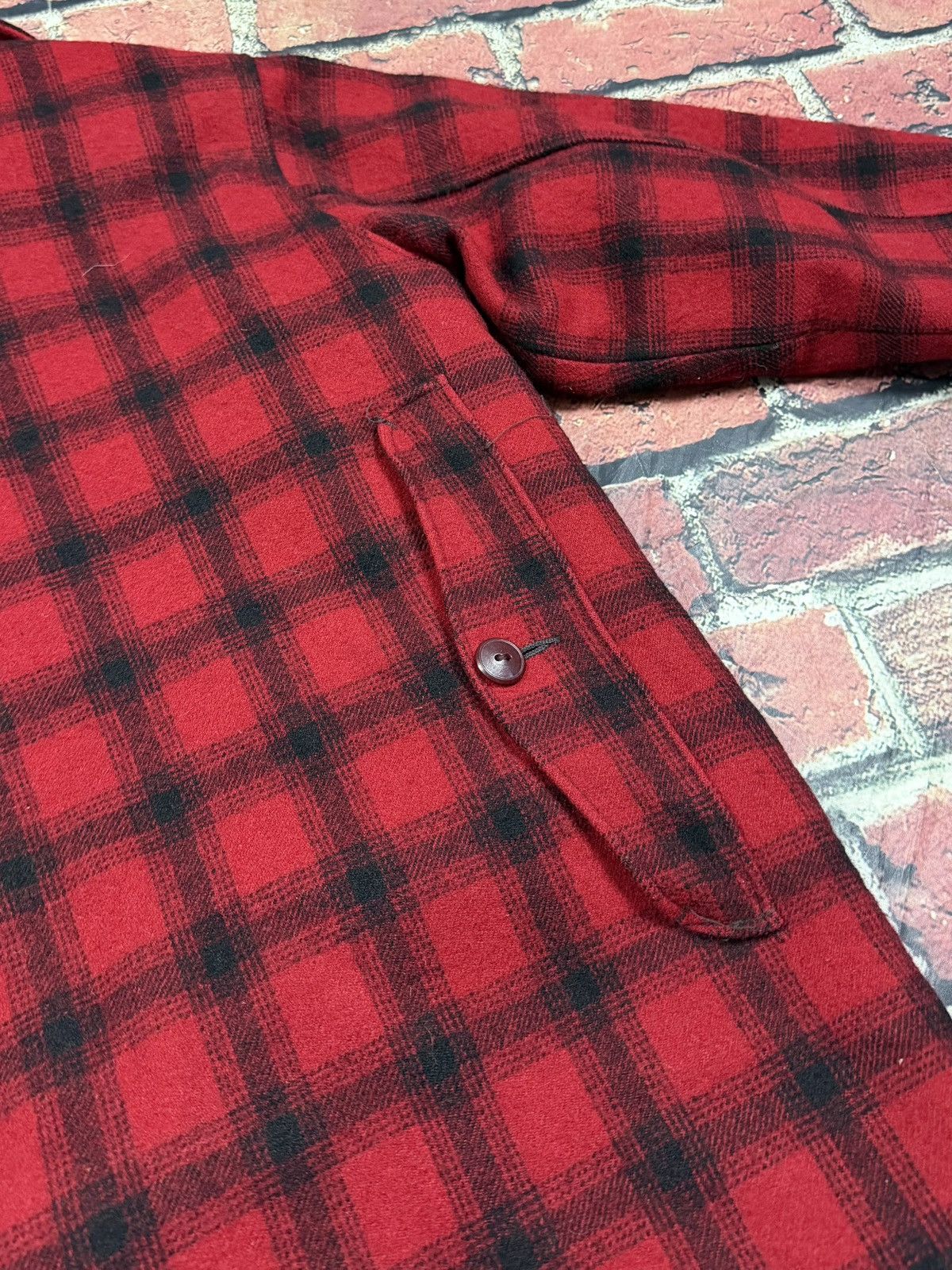 Woolrich Woolen Mills Vintage Woolrich Mackinaw Buffalo Plaid Wool Quilted Cruiser Size US M / EU 48-50 / 2 - 9 Thumbnail