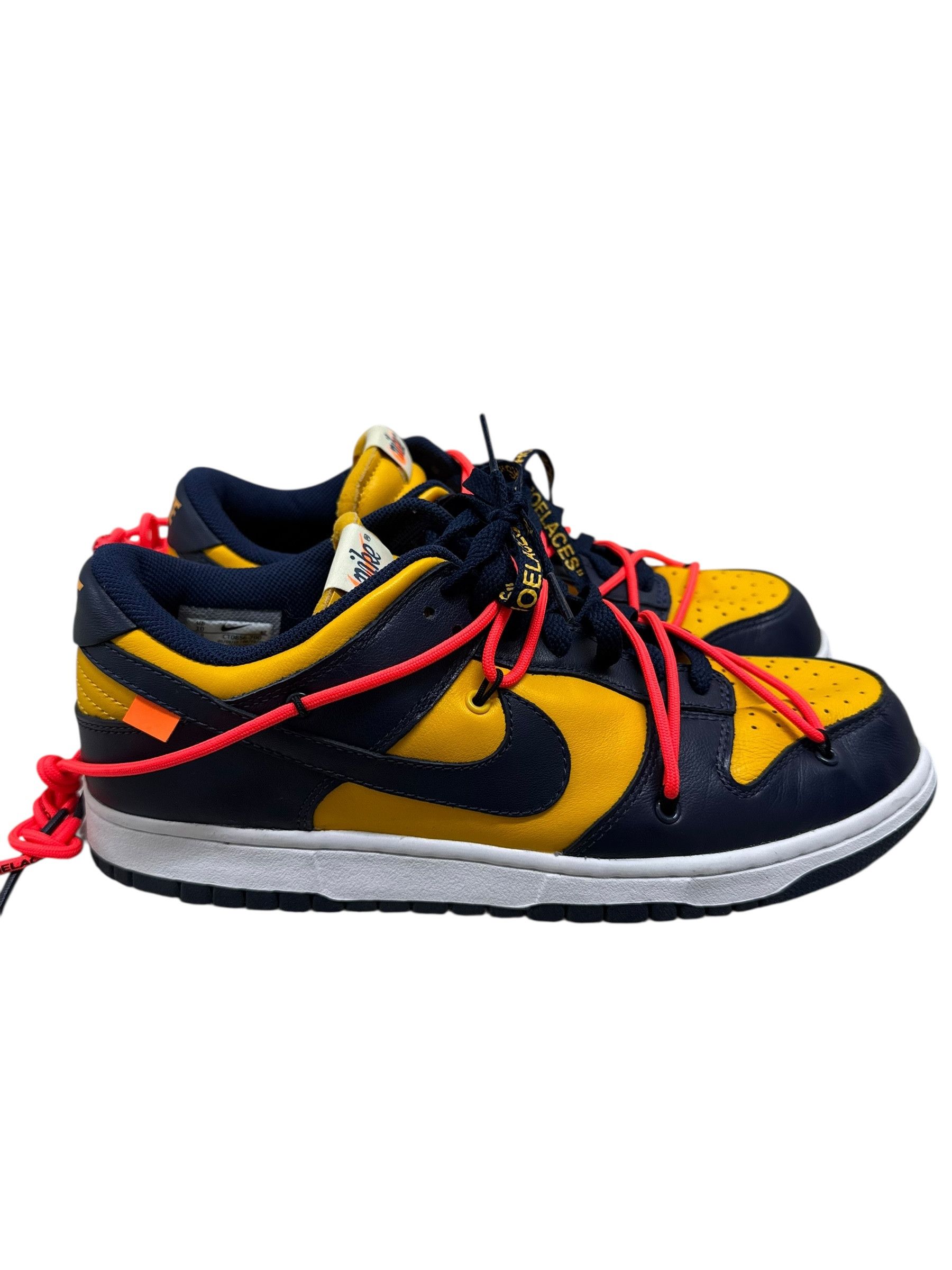 Nike × Off-White Nike Off White Michigan Dunk Low CT0856-700 Size US 10 / EU 43 - 1 Thumbnail