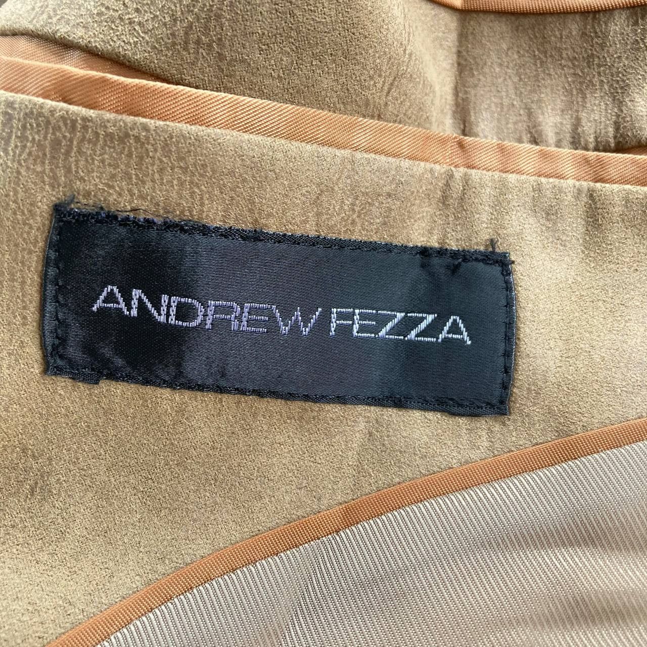 Andrew Fezza Vintage Microsuede Blazer Size 40S - 11 Thumbnail