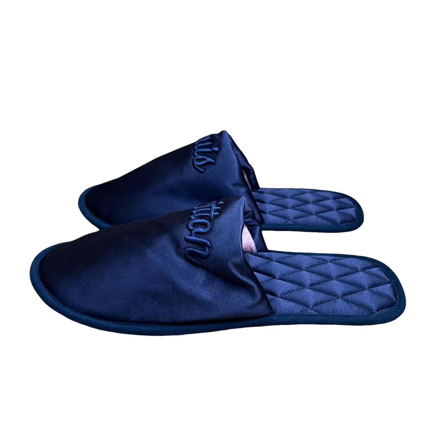 Louis Vuitton Louis Vuitton Embroidered Satin Suite Slippers Size 38 Size US 8 / IT 38 - 1 Thumbnail