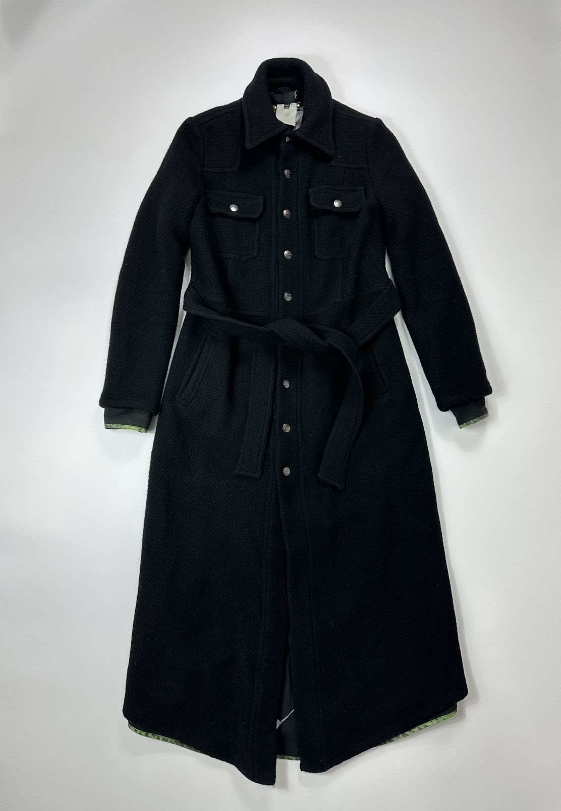 Just Cavalli Just Cavalli Heavy Coat Button Black 44 IT Size M / US 6-8 / IT 42-44 - 1 Thumbnail
