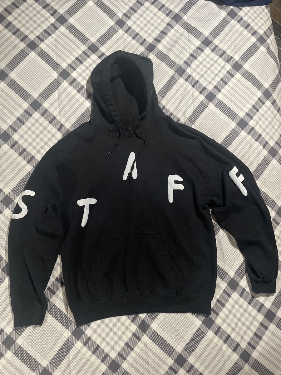 image of Travis Scott Astrofest 2019 Staff Hoodie in Black, Men's (Size Medium)