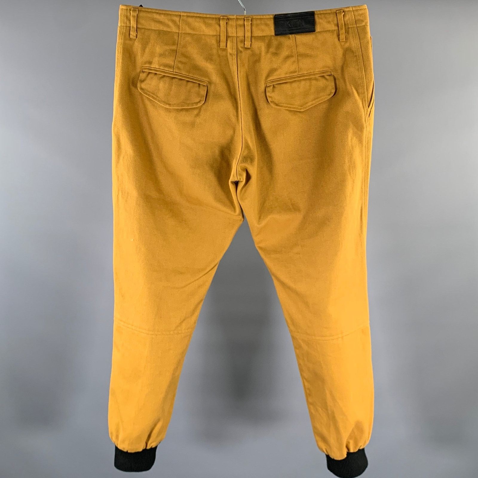 Kith KITH Size 36 Tan Black Twill Cotton Zip Fly Casual Pants Size US 36 / EU 52 - 2 Thumbnail