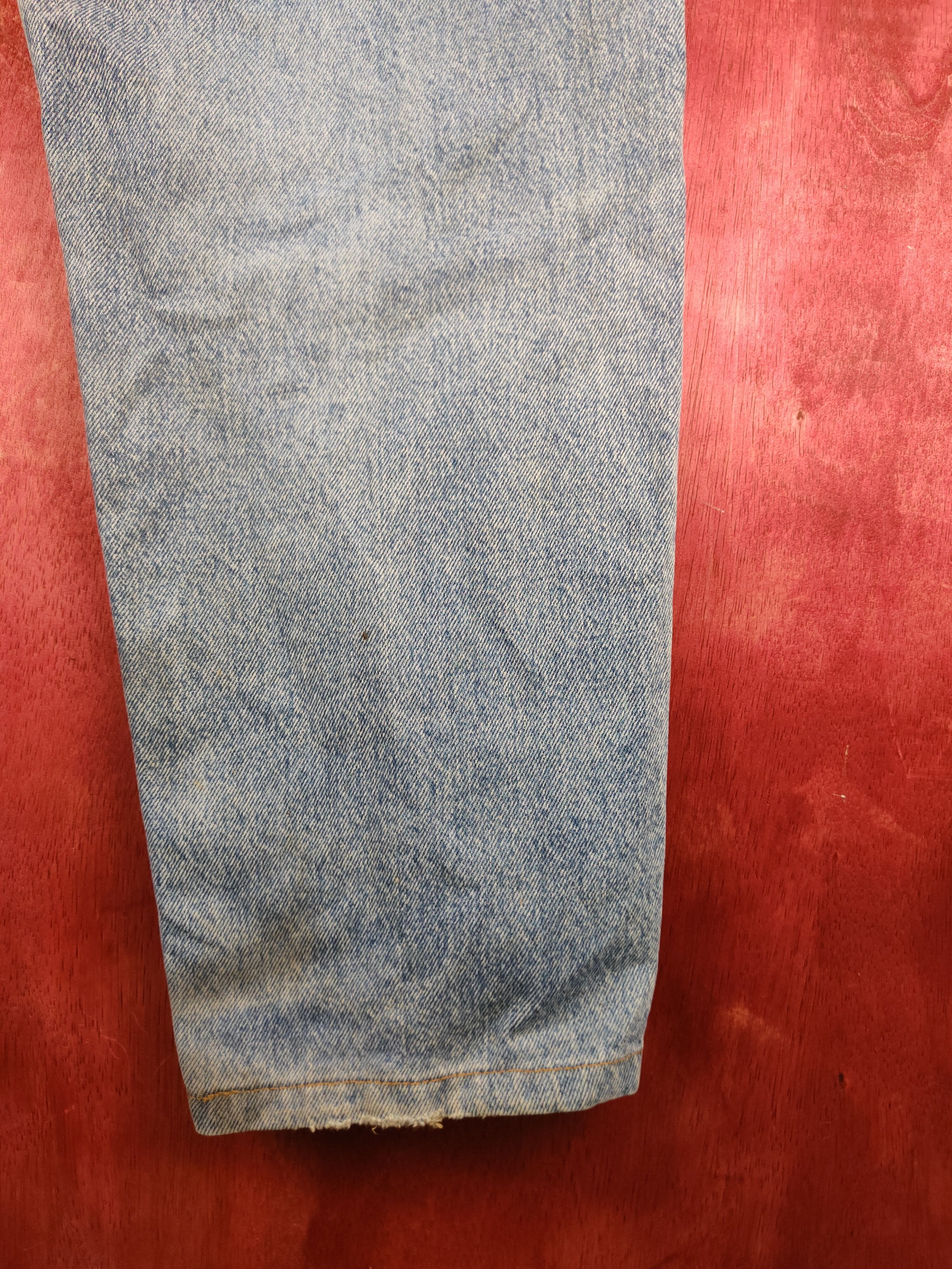 Japanese Brand VINTAGE wrangler Rusty Faded Blue Denim Jeans Pants N#S38 Size US 32 / EU 48 - 12 Thumbnail