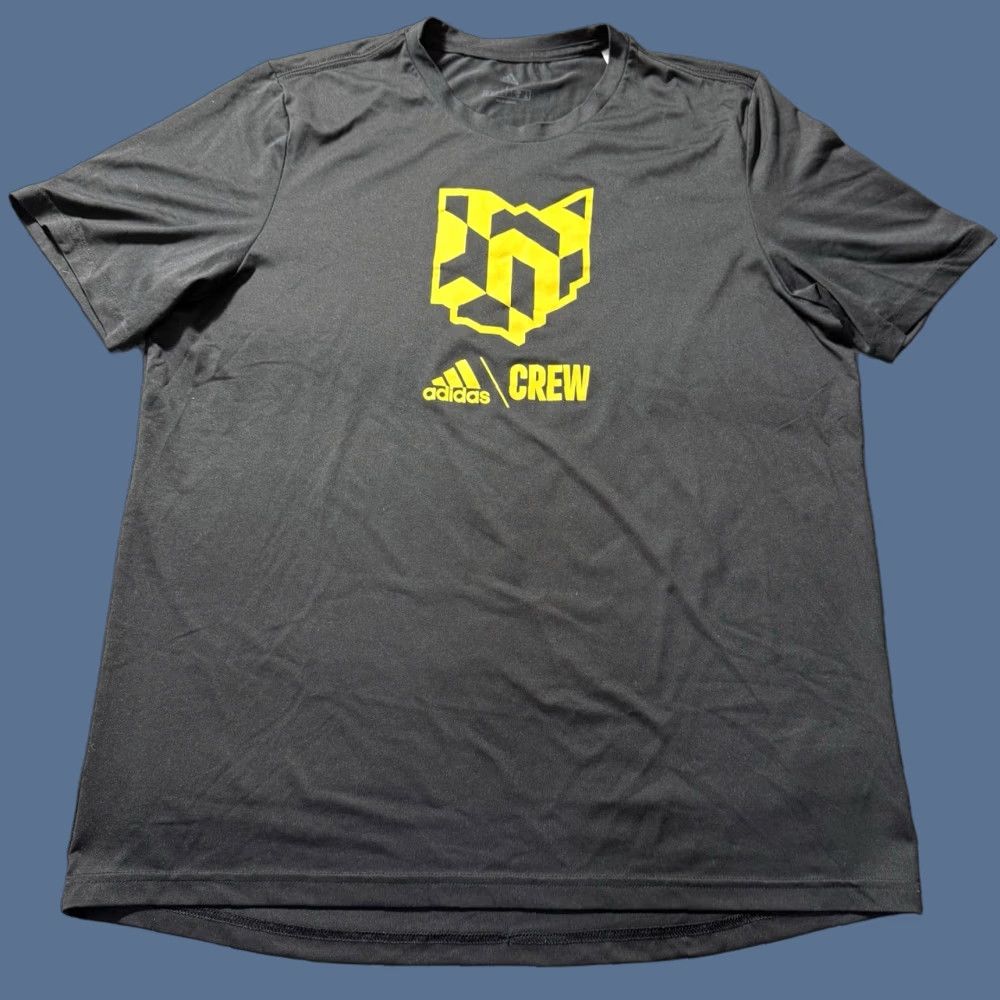 Adidas Adidas Men T-Shirt Columbus Crew Icon Short Sleeve Crew Neck L Black Mens Matches: Size L, Regular Fit Size US L / EU 52-54 / 3 - 1 Thumbnail