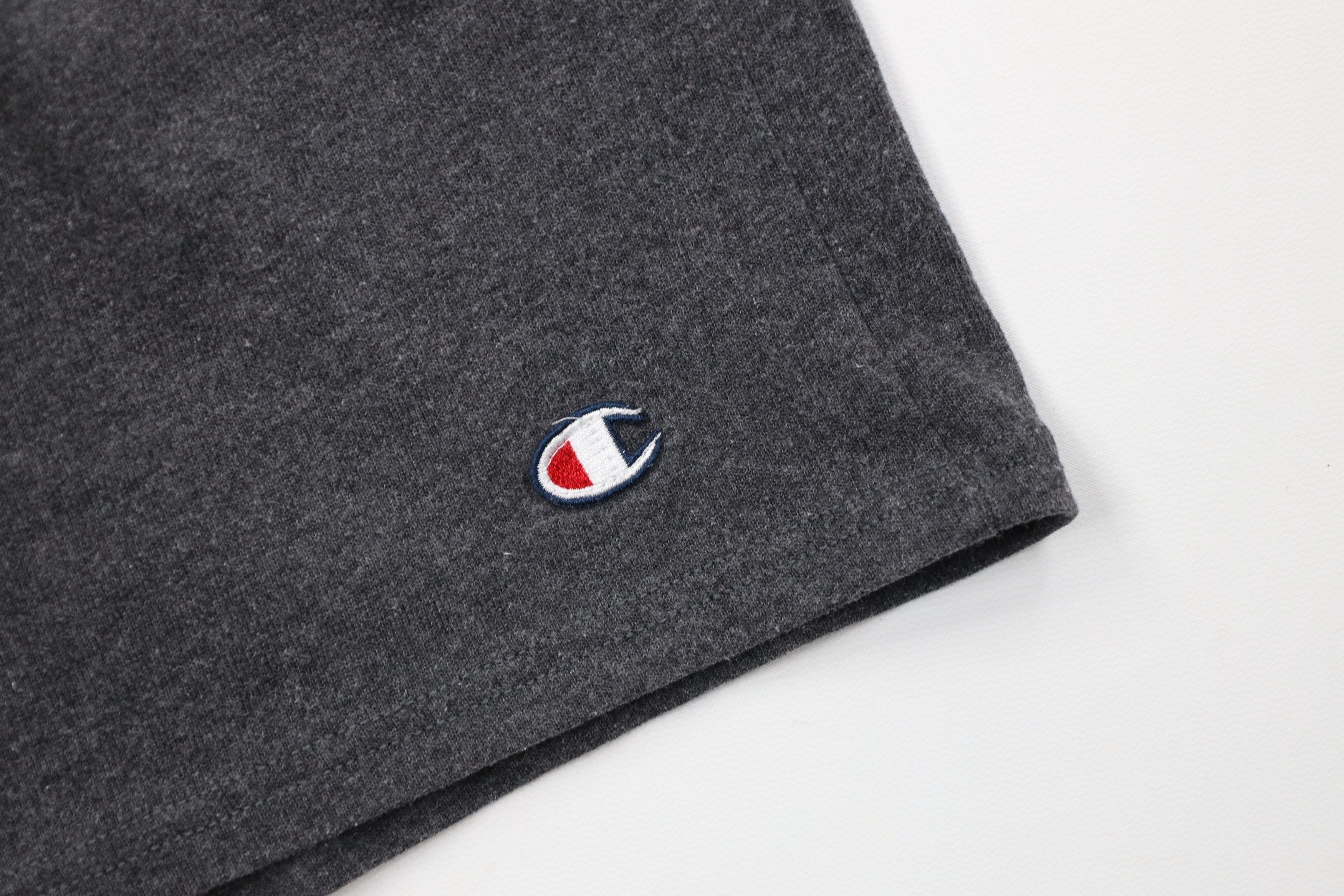 Champion Vintage 90s Champion Heavyweight Above Knee Shorts Gray Size US 34 / EU 50 - 5 Thumbnail