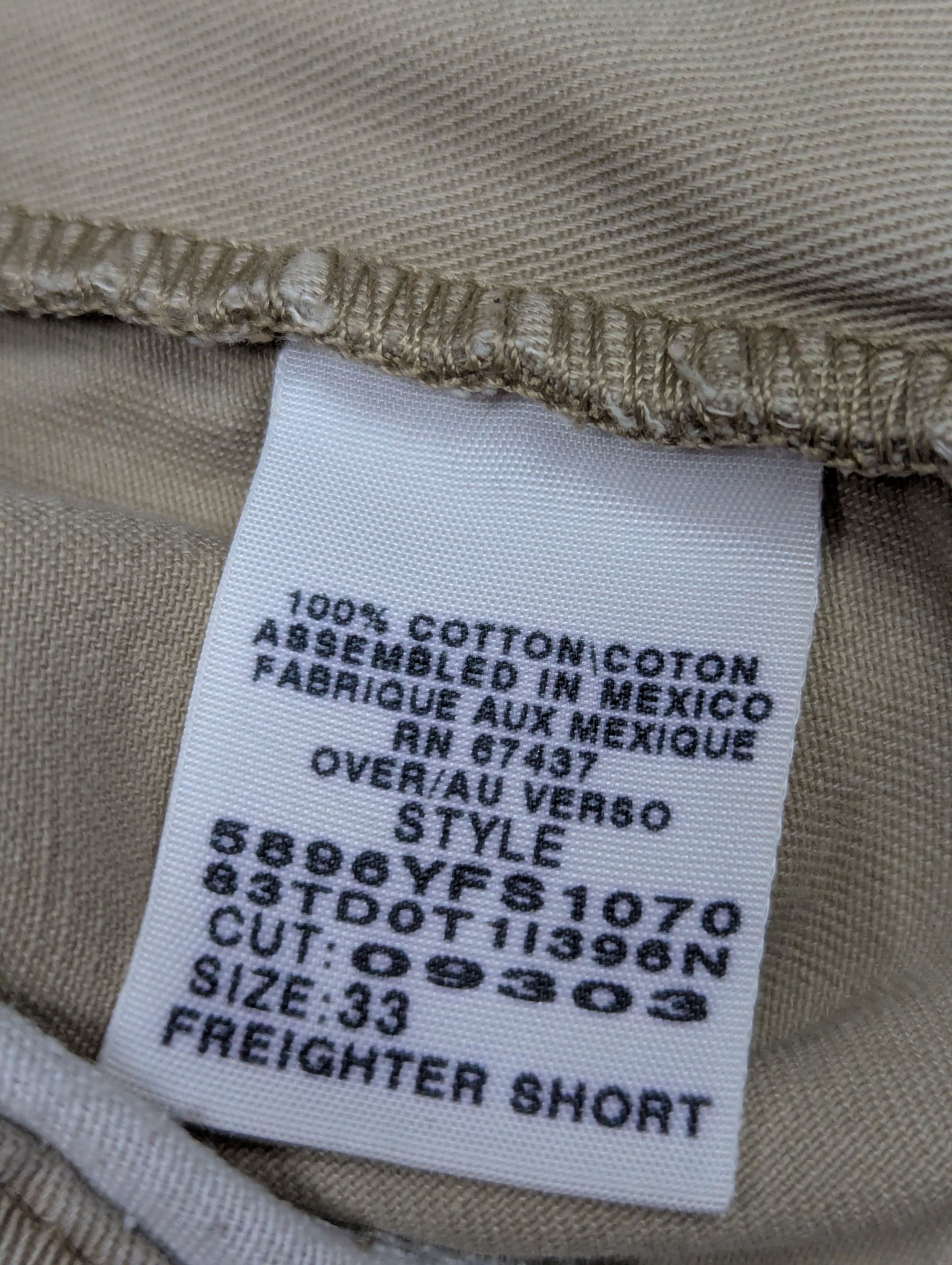 Polo Ralph Lauren × Vintage POLO Ralph Lauren Jeans Beige Cargo Buggy Freighter Shorts Size US 33 - 12 Thumbnail