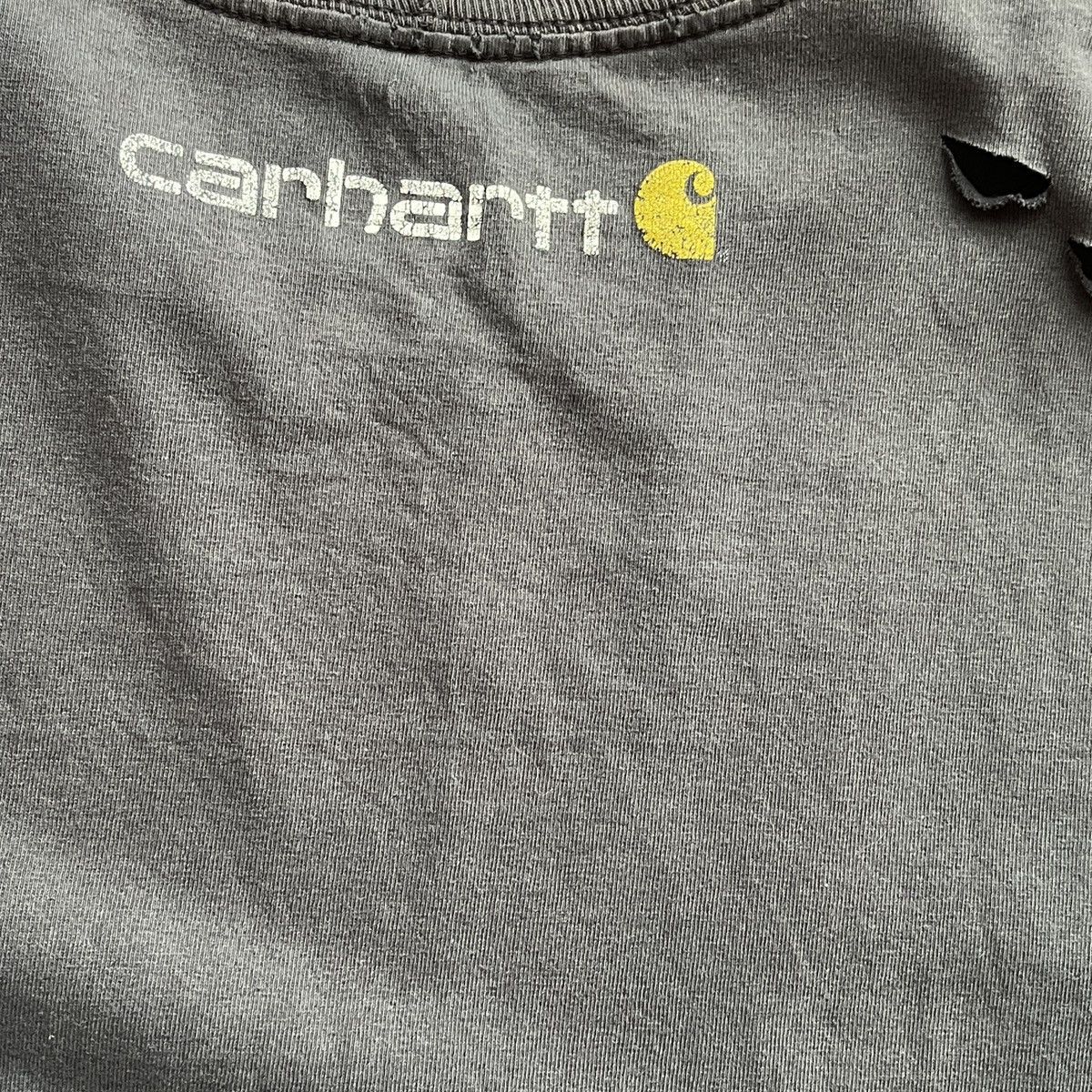 Carhartt DISTRESSED FADED CARHARTT DETROIT RIPPED TSHIRT Size US XXL / EU 58 / 5 - 12 Thumbnail