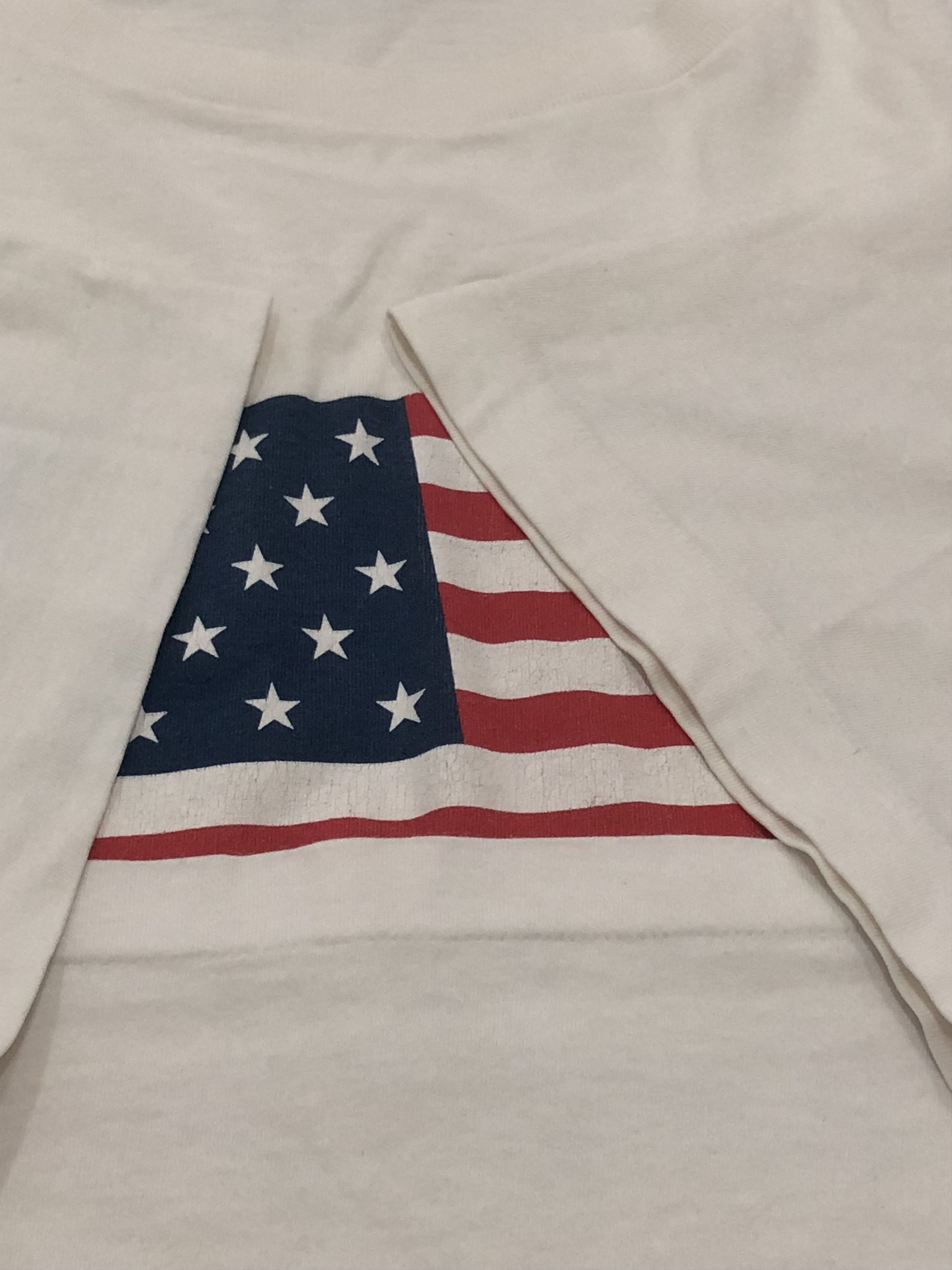 Polo Ralph Lauren Vintage Polo Sport Ralph Lauren USA Flag Tee Size US XL / EU 56 / 4 - 5 Thumbnail
