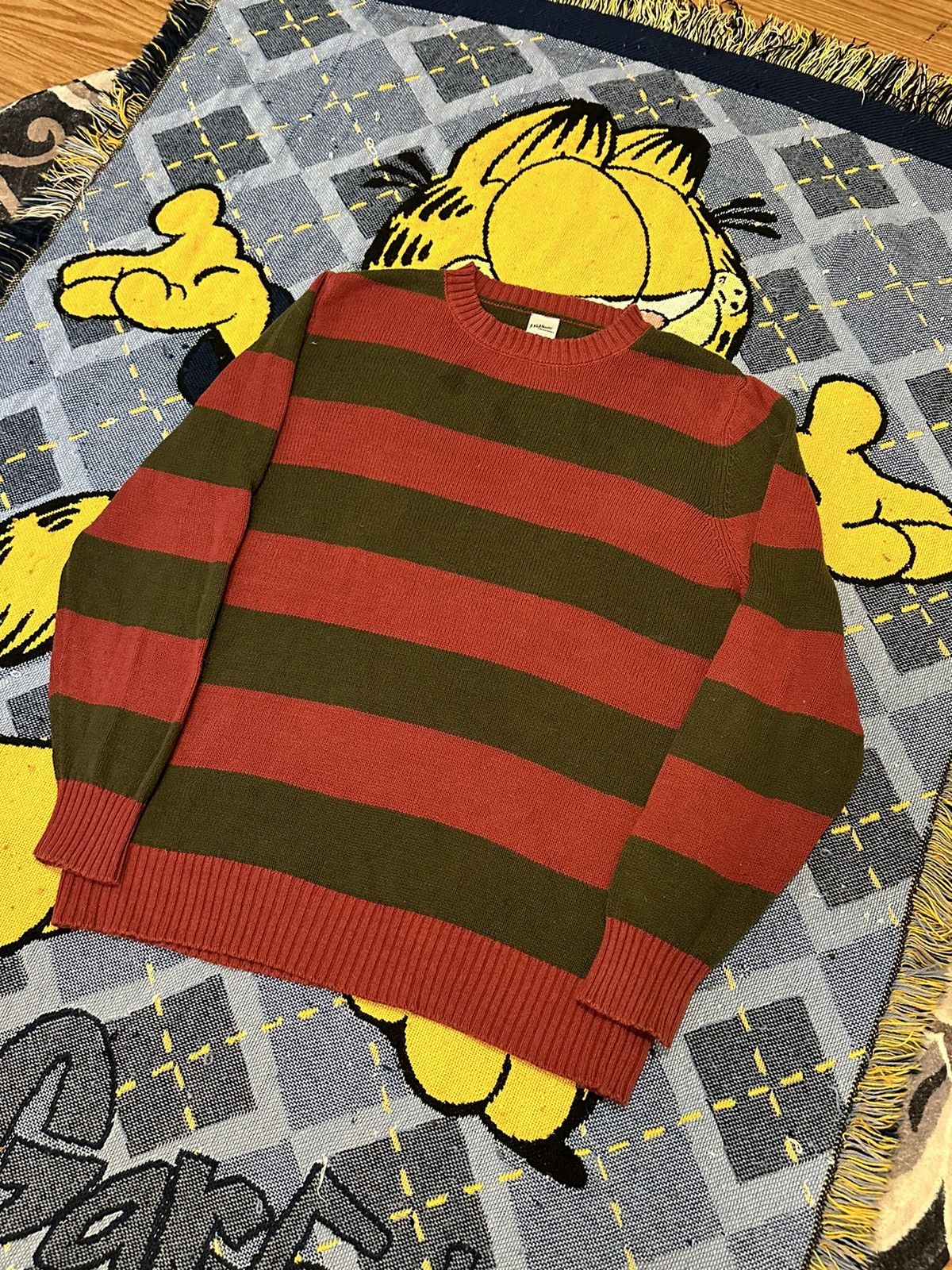 Vintage Freddy Krueger Nightmare On Elm Street Sweater Size US M / EU 48-50 / 2 - 2 Thumbnail