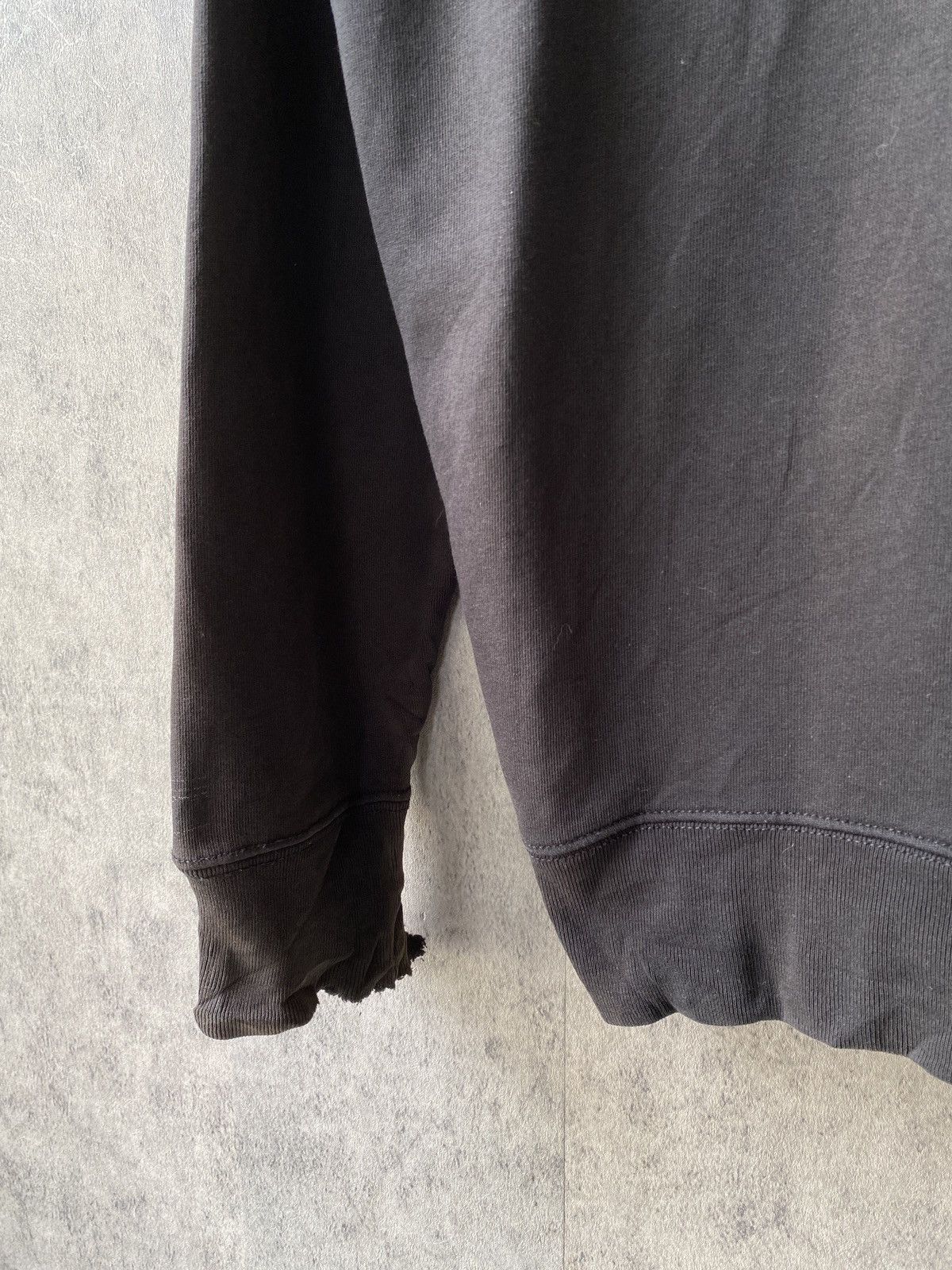 Diesel Diesel Black Faded Distressed Hoodie Size US S / EU 44-46 / 1 - 12 Thumbnail