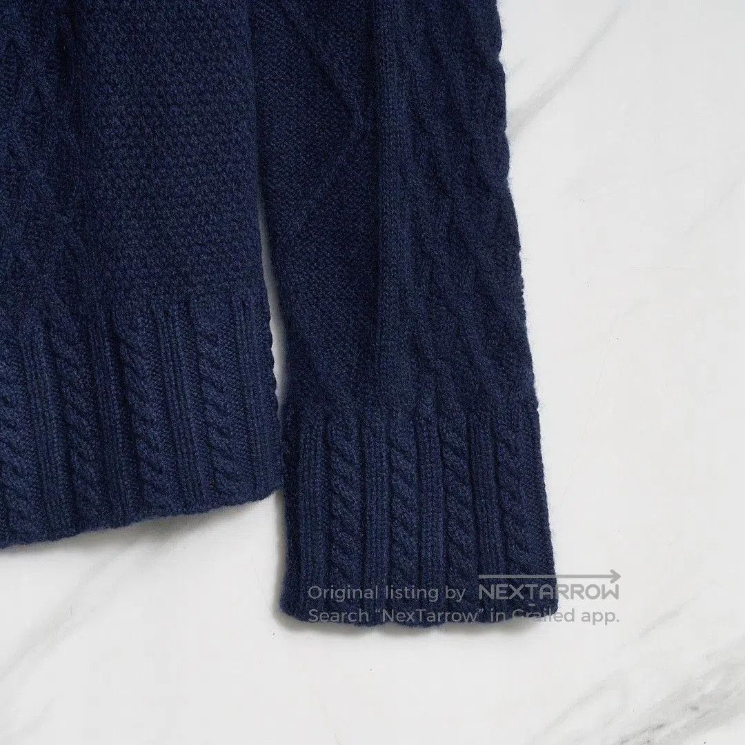 Saint Laurent Paris Saint Laurent Men's Cable Knit Cashmere Sweater. Size US M / EU 48-50 / 2 - 3 Thumbnail