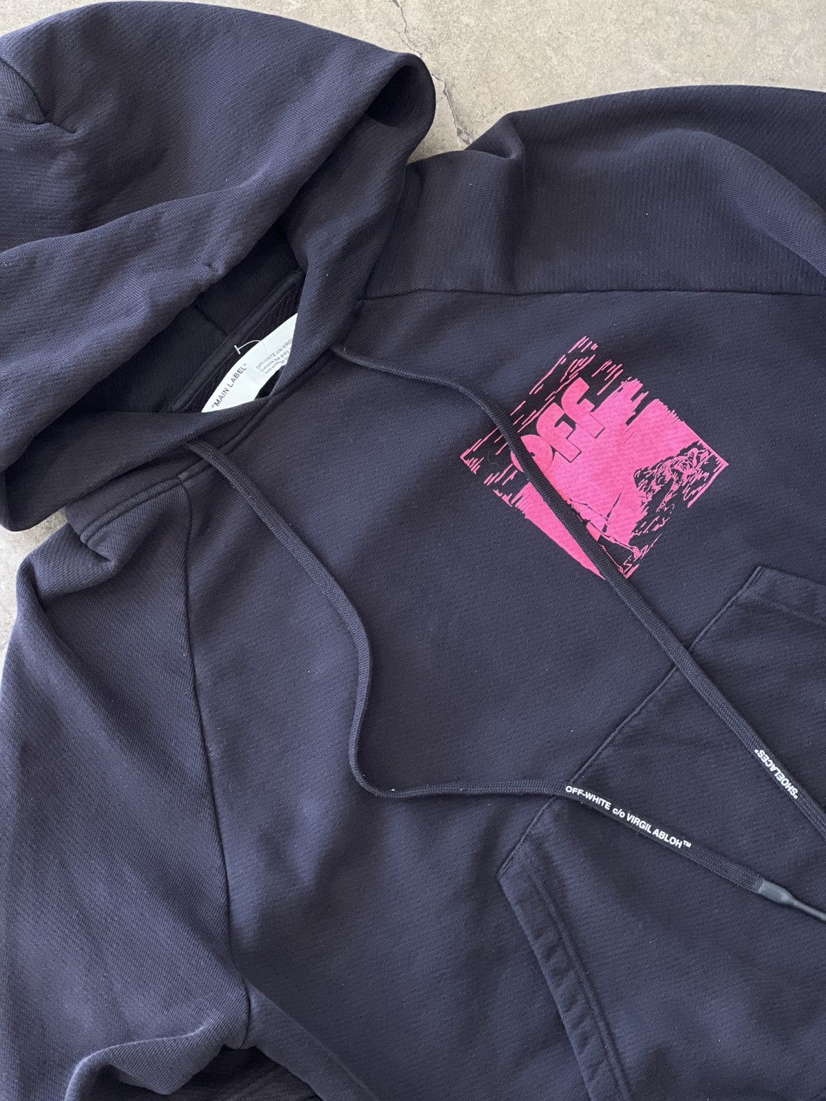 Off-White Off White Oversized Hoodie Sz. Small Size US S / EU 44-46 / 1 - 2 Thumbnail