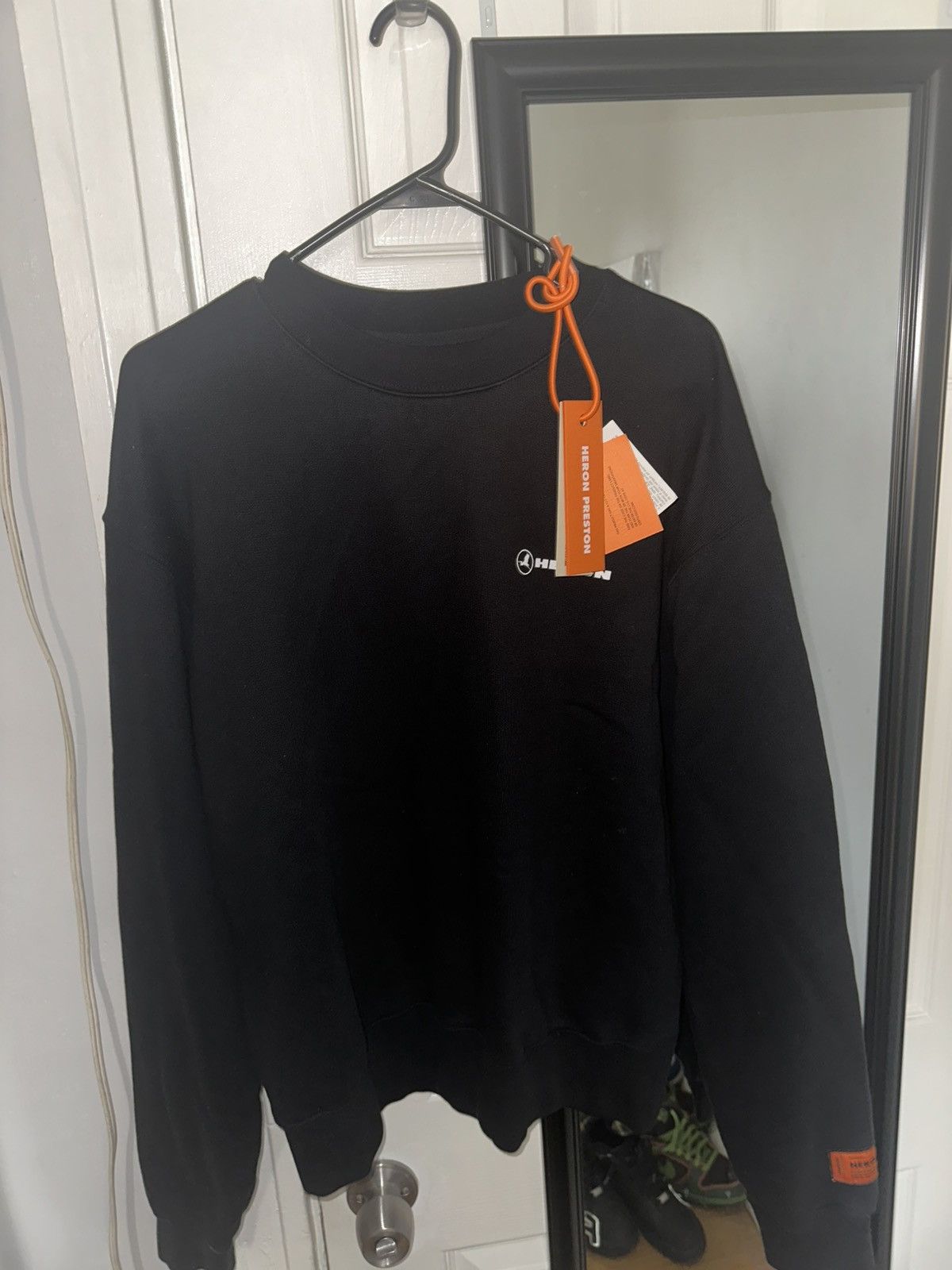 Heron Preston Heron Preston logo-tape sweatshirt Size US M / EU 48-50 / 2 - 3 Thumbnail