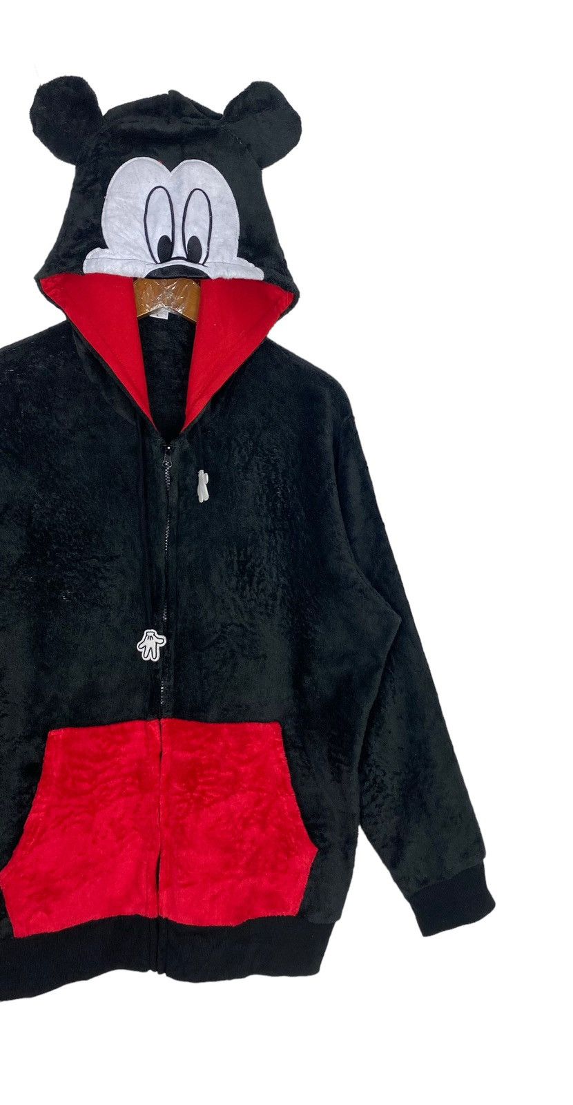 Disney Rare‼️ Disney Mickey Mouse Hoodie Fleece Size XL / US 12-14 / IT 48-50 - 2 Thumbnail