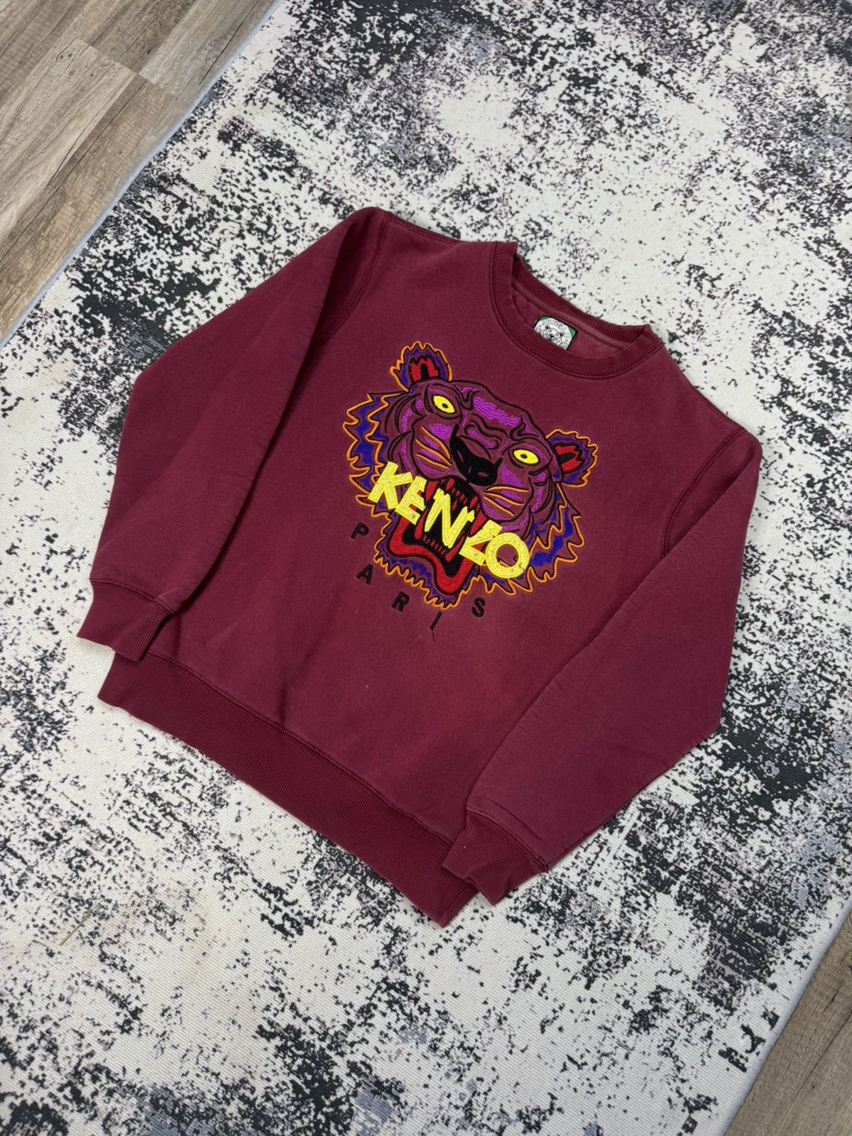 Designer × Kenzo Kenzo Crewneck Sweatshirt Tiger purple Size US S / EU 44-46 / 1 - 2 Thumbnail