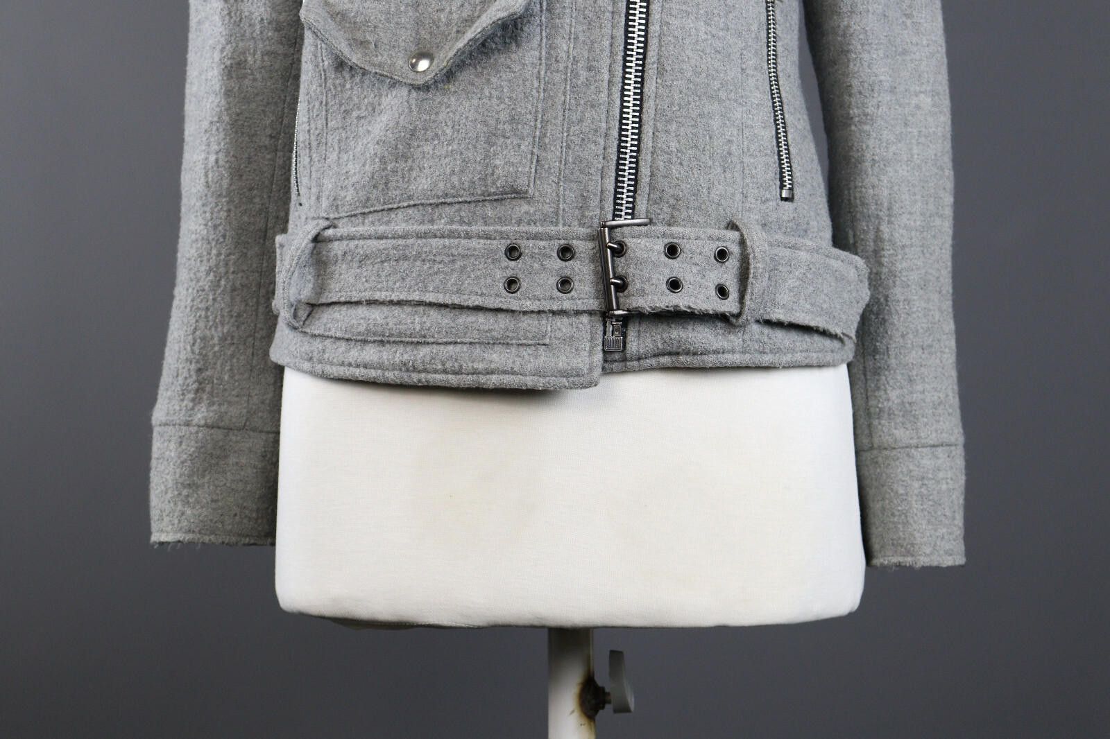 Golden Goose Ladies Golden Goose Wool Acymetric Full Zip Jacket Size M Size M / US 6-8 / IT 42-44 - 3 Thumbnail