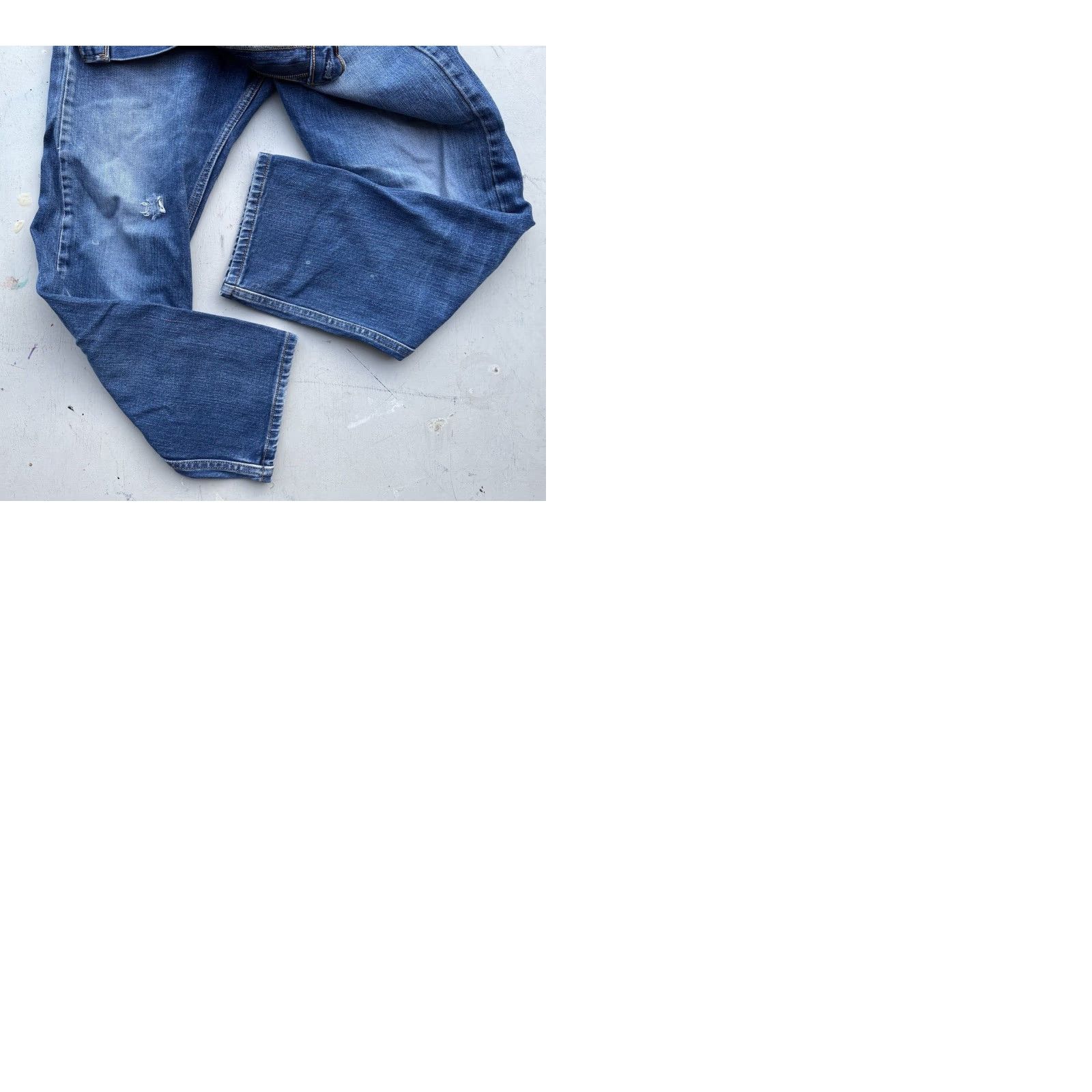 Levi's Levi's Jeans Blue Straight Leg 34x34 502 Icon Denim Athletic Stretch Slim Men’s Size US 34 / EU 50 - 9 Thumbnail