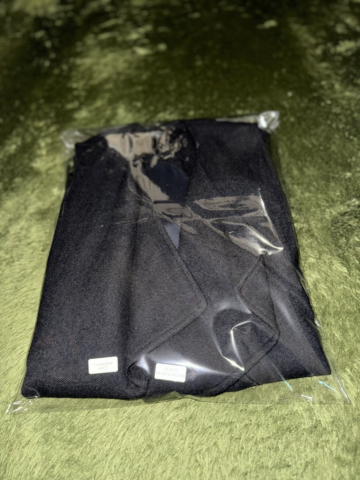 Y's [1] Y’s Yohji Yamamoto One-Button Wool Long Vest Black Size M / US 6-8 / IT 42-44 - 13 Thumbnail