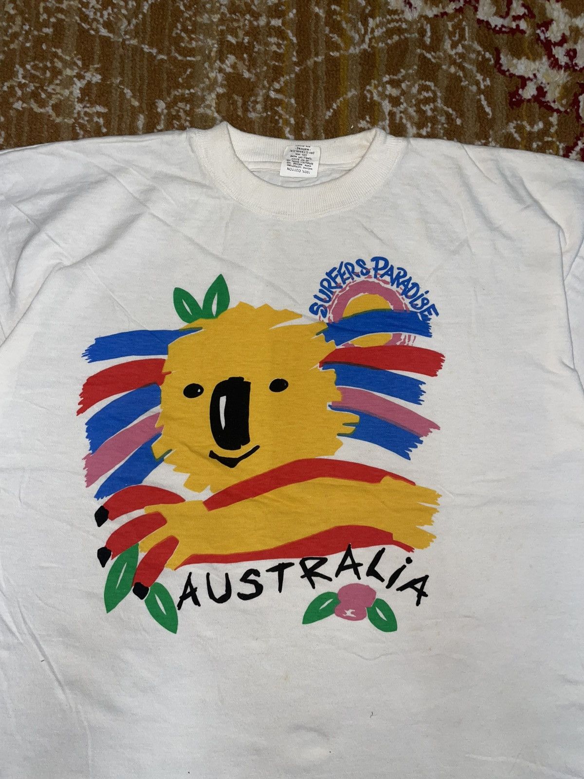 Vintage Vtg 90s Koala Australia Single Stich Size US L / EU 52-54 / 3 - 3 Thumbnail
