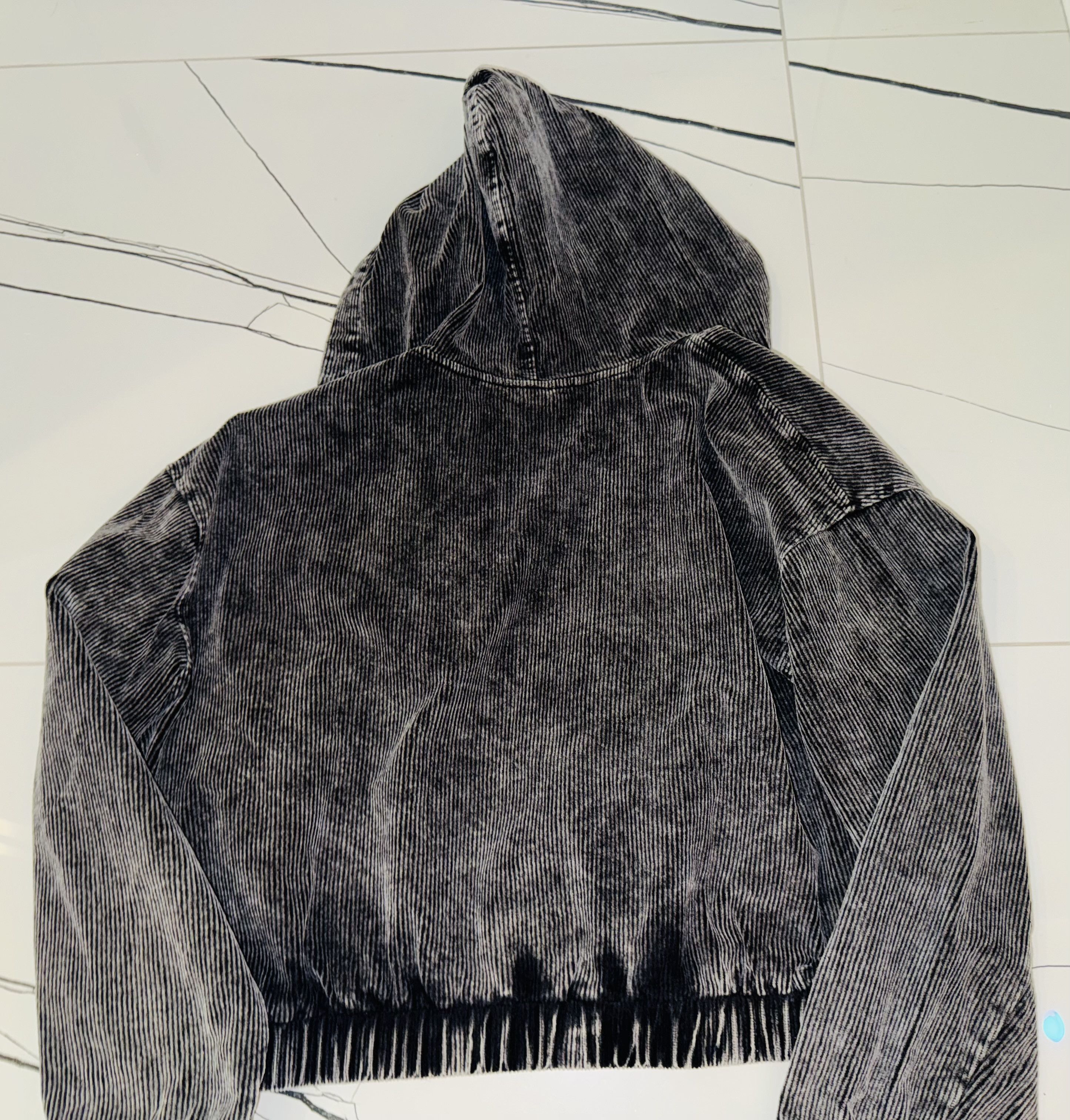 Other Texturized Corduroy Cropped Zip-Up Size US S / EU 44-46 / 1 - 2 Thumbnail