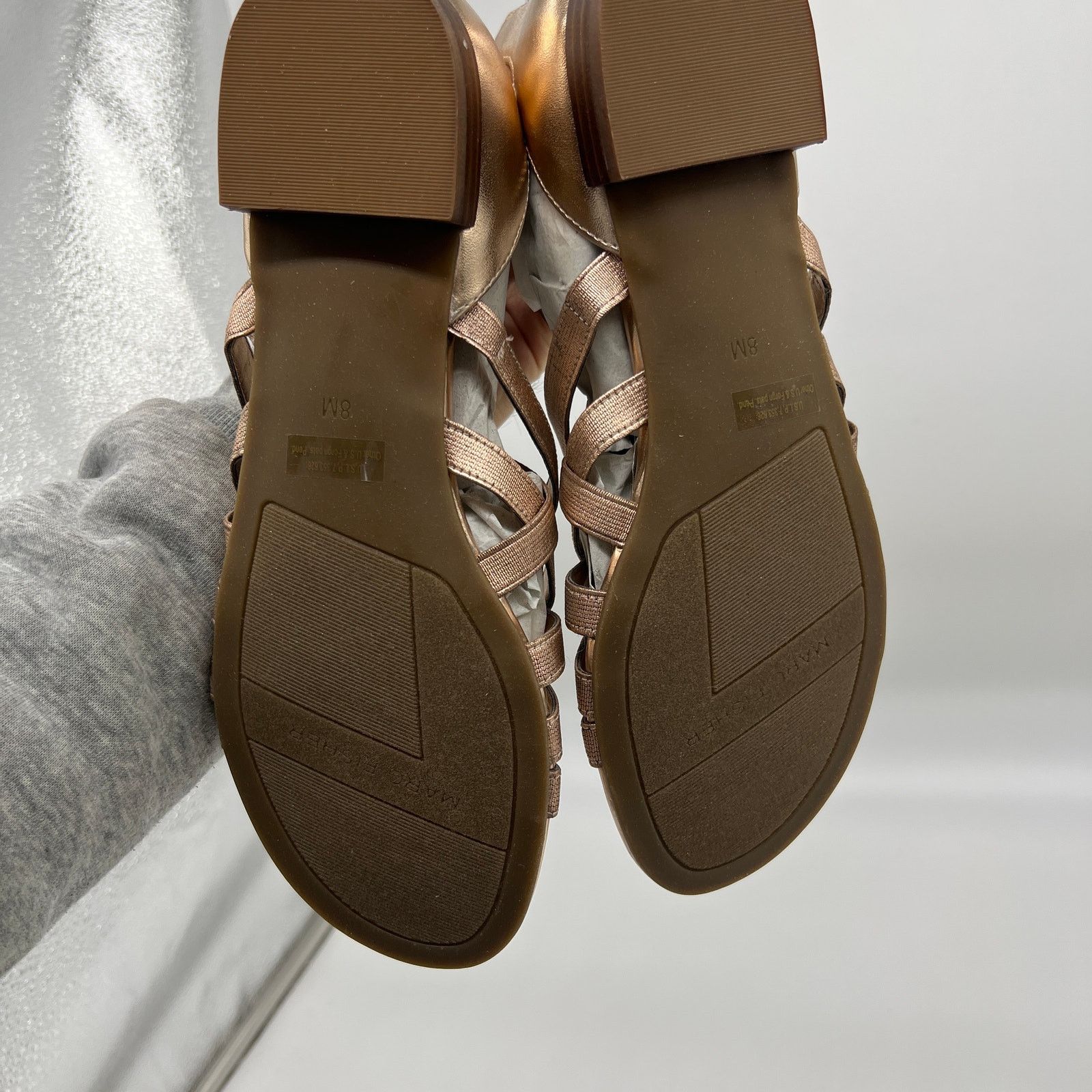 Marc Fisher Marc Fisher Shoes Size 8 M Cross Weave Stretch Sandals Size US 8 / IT 38 - 5 Thumbnail