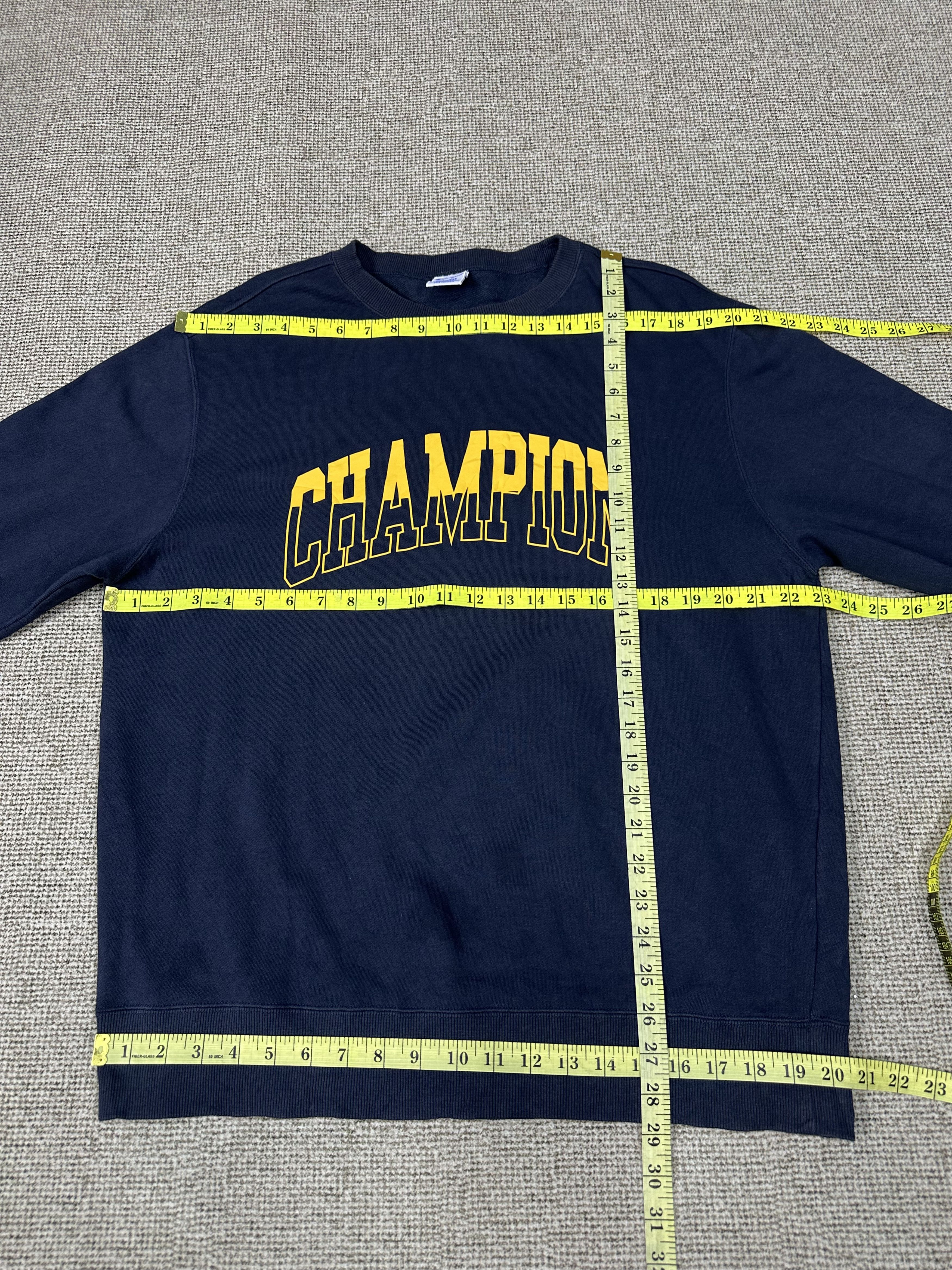Champion Y2k Champion College Style Spellout Crewneck Z445 Size US XL / EU 56 / 4 - 6 Thumbnail