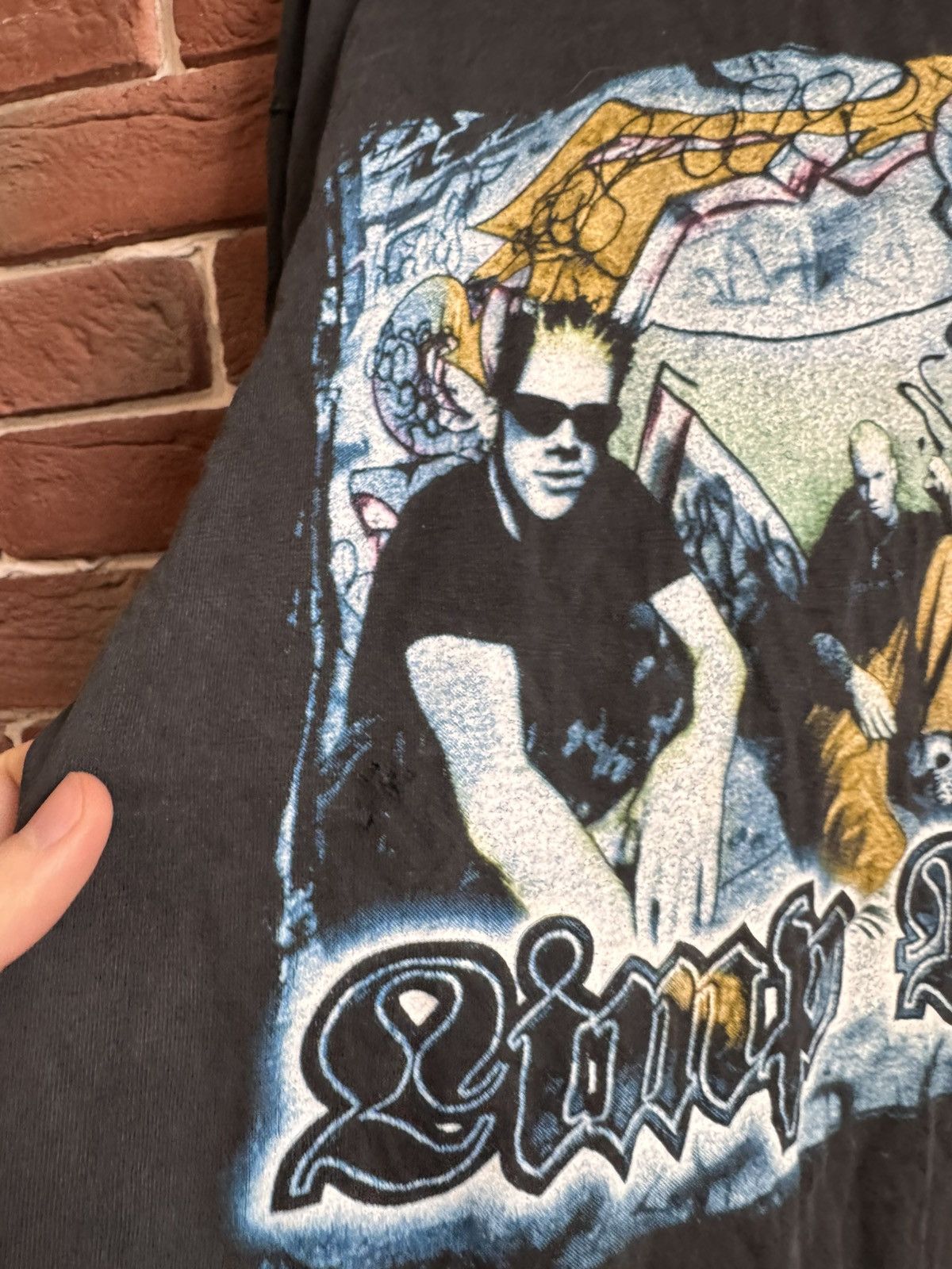 Band Tees Limp Bizkit Vintage Band Tee l Washed Black Rap Rock Size US L / EU 52-54 / 3 - 6 Thumbnail