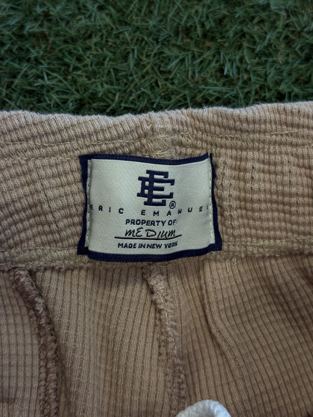 Eric Emanuel Eric Emanuel FW21 TAN Thermal Sweatpants Size (M) Size US 31 - 7 Thumbnail
