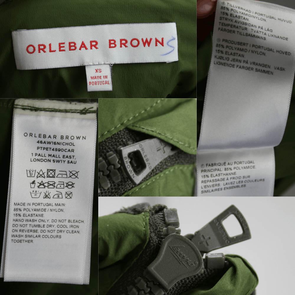 Orlebar Brown AW16 Nichol Windbreaker Nylon Stretch Anorak Size US XS / EU 42 / 0 - 9 Thumbnail