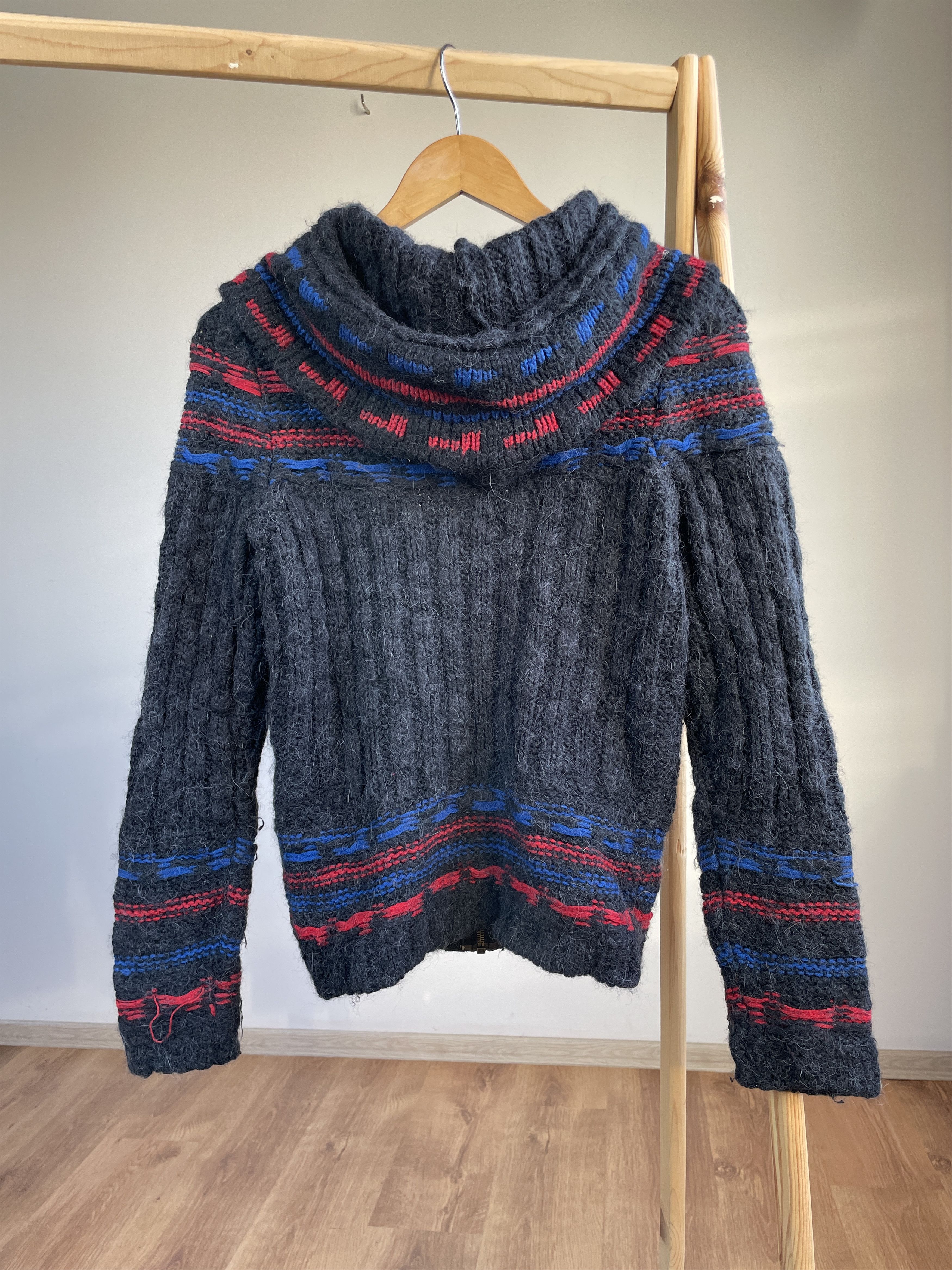 Diesel Diesel Womens Wool Mohair Zip Hoodie Sweater Size S Size S / US 4 / IT 40 - 2 Thumbnail
