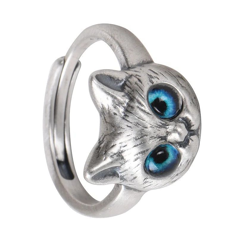 Jewelry × Vintage Vintage Cute Cat Ring Size ONE SIZE - 3 Thumbnail