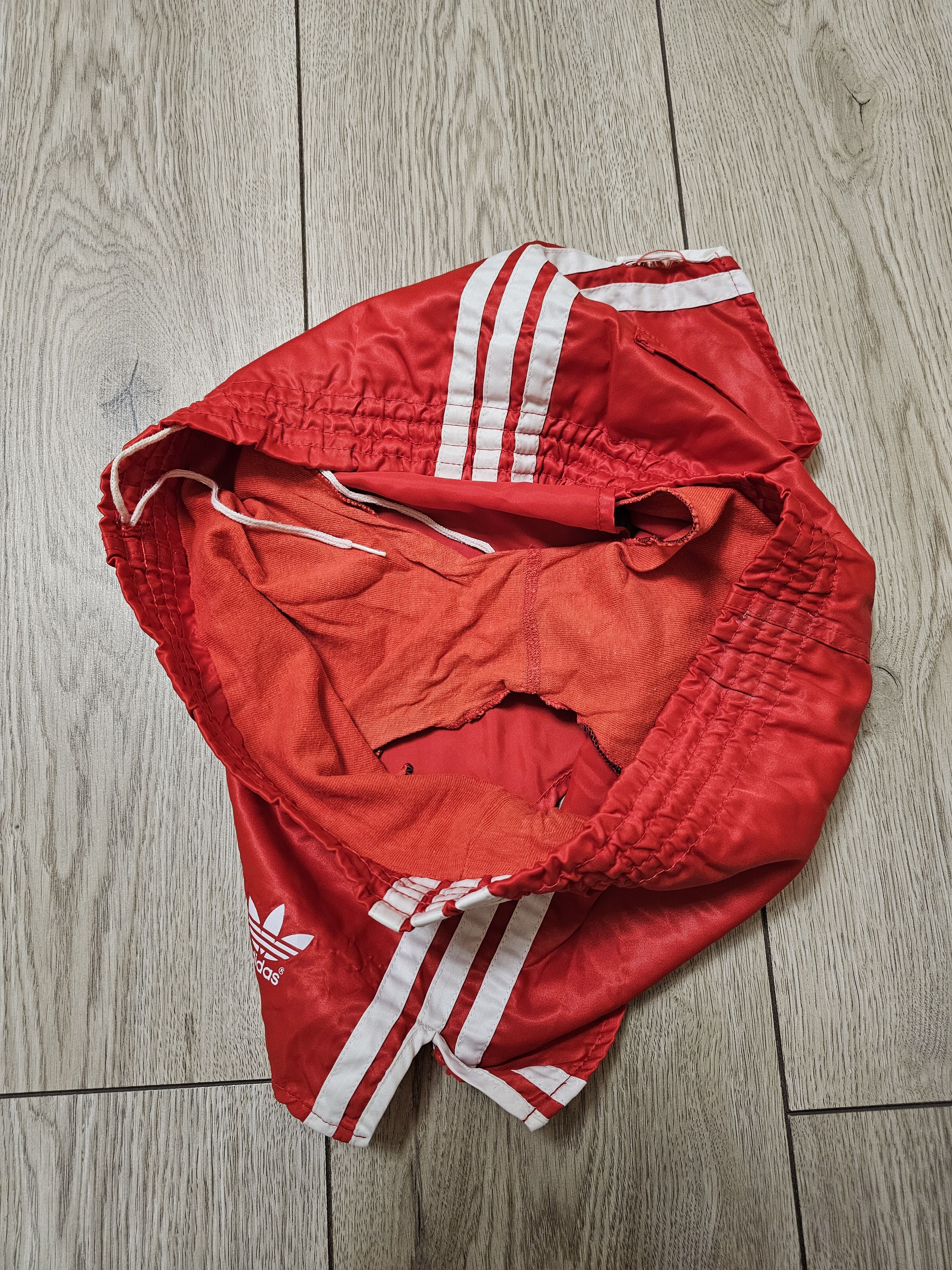 Adidas × Vintage ADIDAS SHORTS RED WEST GERMANY 80s SPRINTER RUNNING SHORTS Size US 30 / EU 46 - 8 Thumbnail