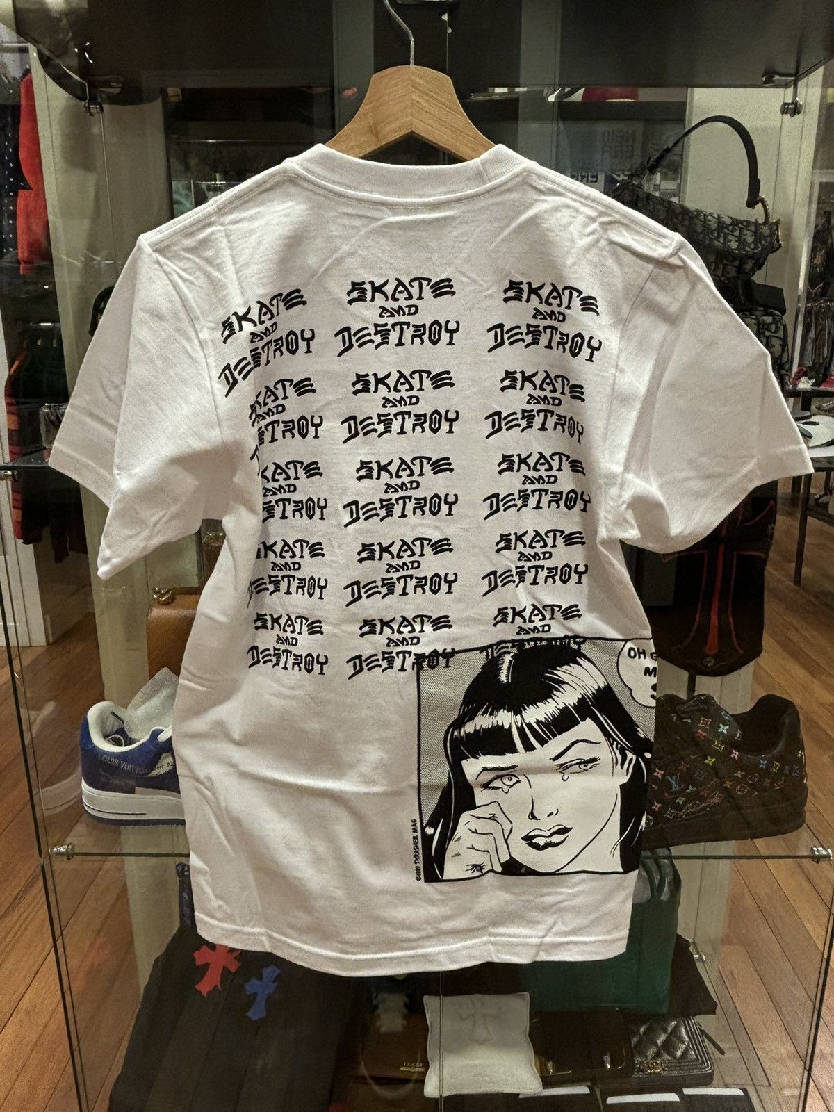 Supreme × Thrasher Supreme Thrasher Comic Tee Size US S / EU 44-46 / 1 - 2 Thumbnail