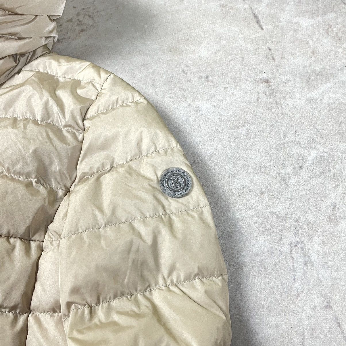 Bogner & Limonta Goose Down Puffer Long Jacket Parka Wool