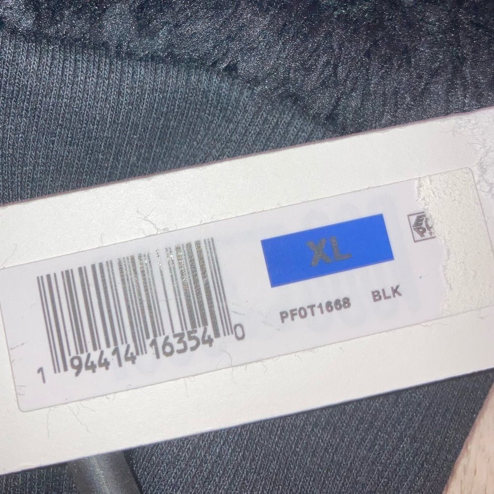Calvin Klein Calvin Klein Performance, Black Cropped Sherpa Fleece 1/4 Zi Size XXL / US 16-18 / IT 52-54 - 12 Thumbnail