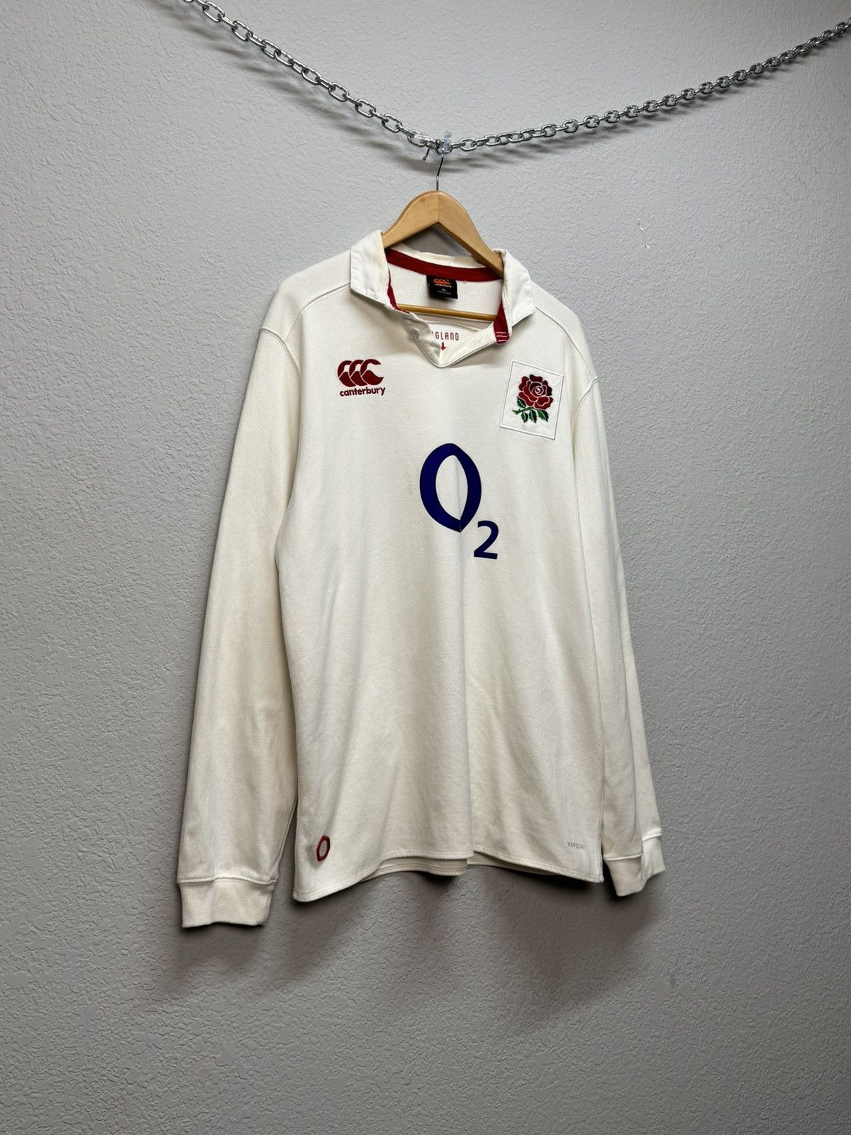 Canterbury of New Zealand × Vintage SALE💣💣 Vintage Canterbury Rugby England Jersey Long Sleeve Size US XL / EU 56 / 4 - 3 Thumbnail