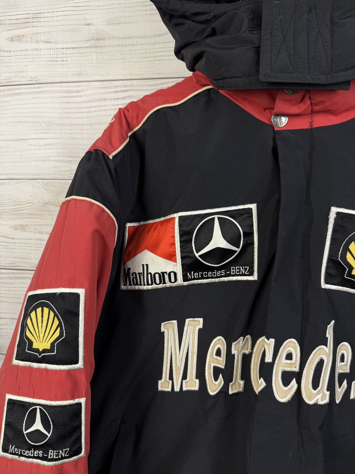 Mercedes-Benz Vintage Racing Mercedes-Benz Jacket Malboro Shell Red Bull Size US M / EU 48-50 / 2 - 4 Thumbnail