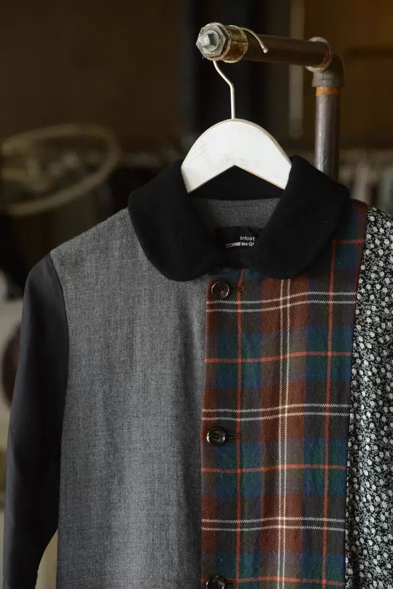 Comme des Garcons Comme Des Garcons size F Plaid Floral Patchwork Seven-eigh Size S / US 4 / IT 40 - 2 Thumbnail