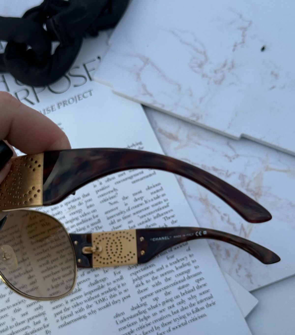 Chanel Chanel vintage sunglasses 4154 Size ONE SIZE - 11 Thumbnail