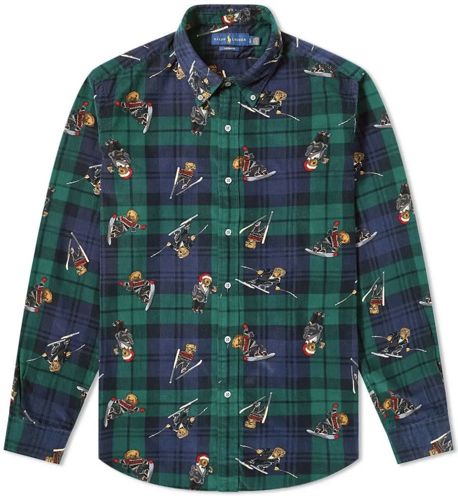 Ralph Lauren Ralph Lauren Polo Bear Button Down Size US M / EU 48-50 / 2 - 1 Thumbnail