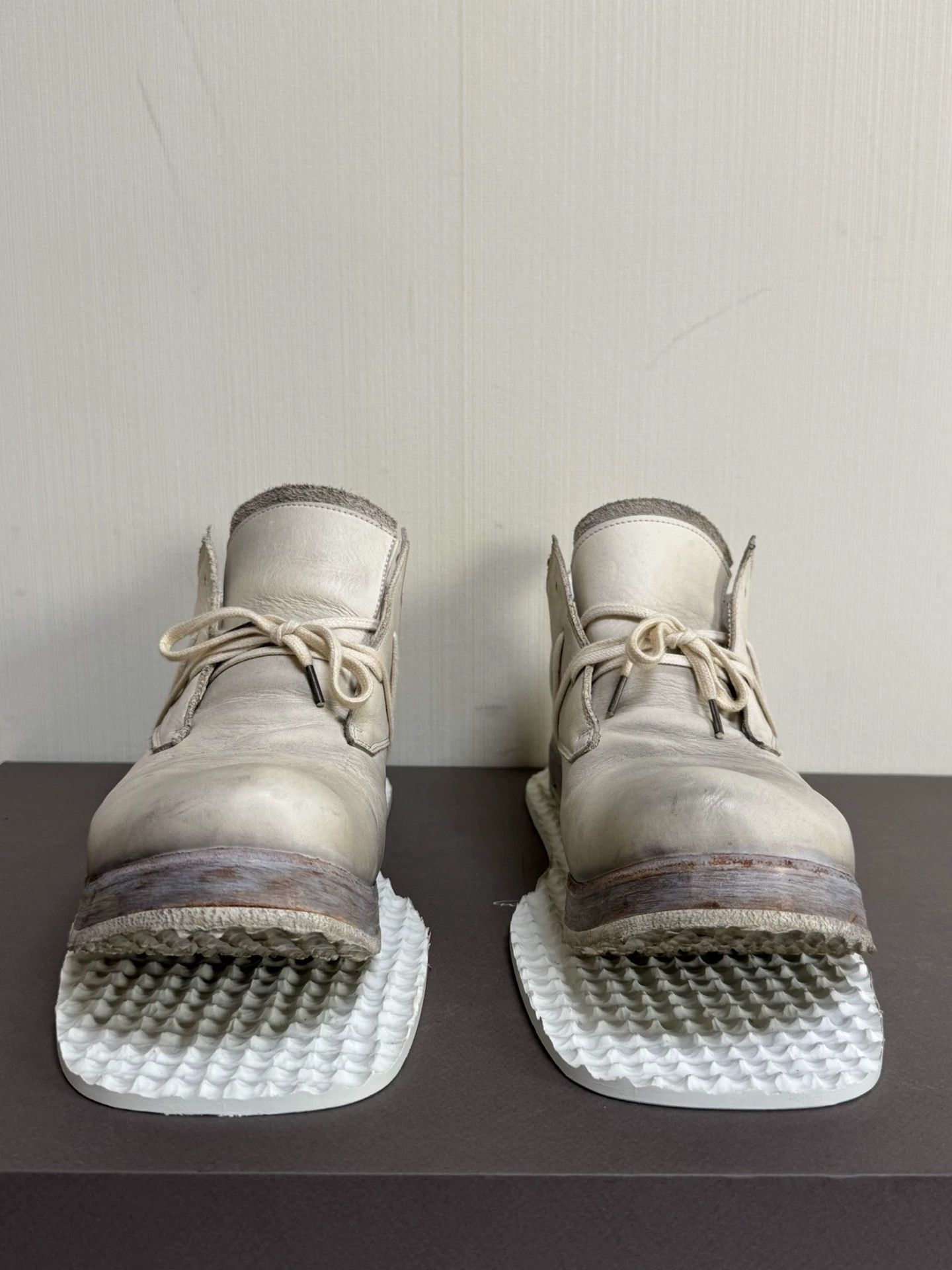 Boris Bidjan Saberi Boris Bidjan Saberi Horse Leather Derby Shoes 44.5 Size US 12 / EU 45 - 3 Thumbnail