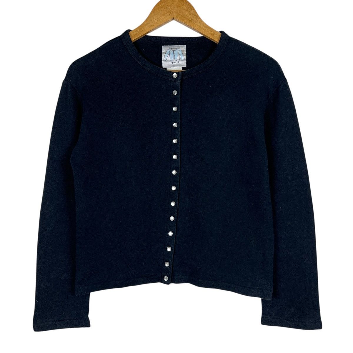 agnes b. 🔥 Agnes B Snap Button Cardigan Size S / US 4 / IT 40 - 3 Thumbnail