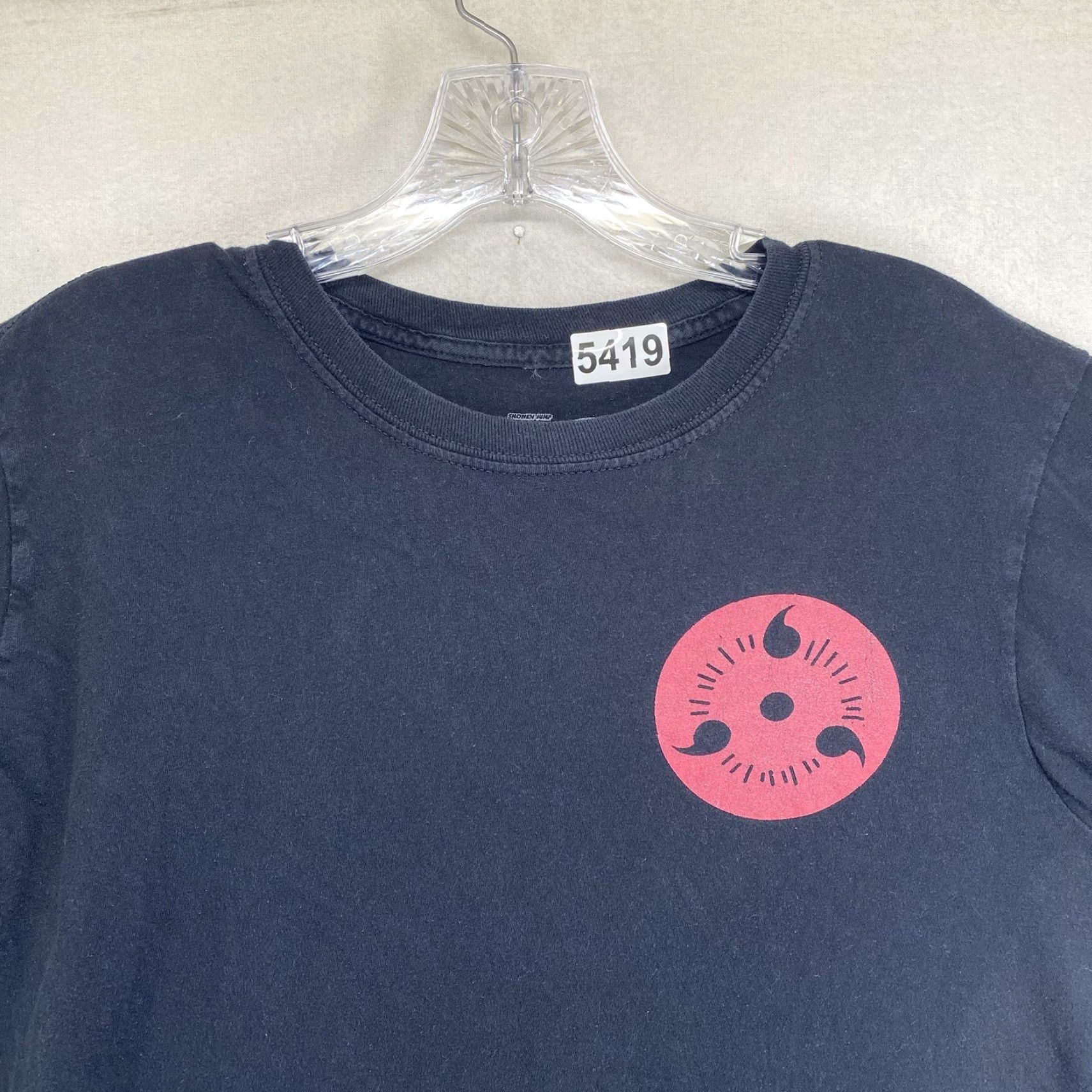 Ripple Junction Naruto Shippuden Graphic T-Shirt Black Ripple Junction Medium Unisex Anime Manga Size US M / EU 48-50 / 2 - 4 Thumbnail