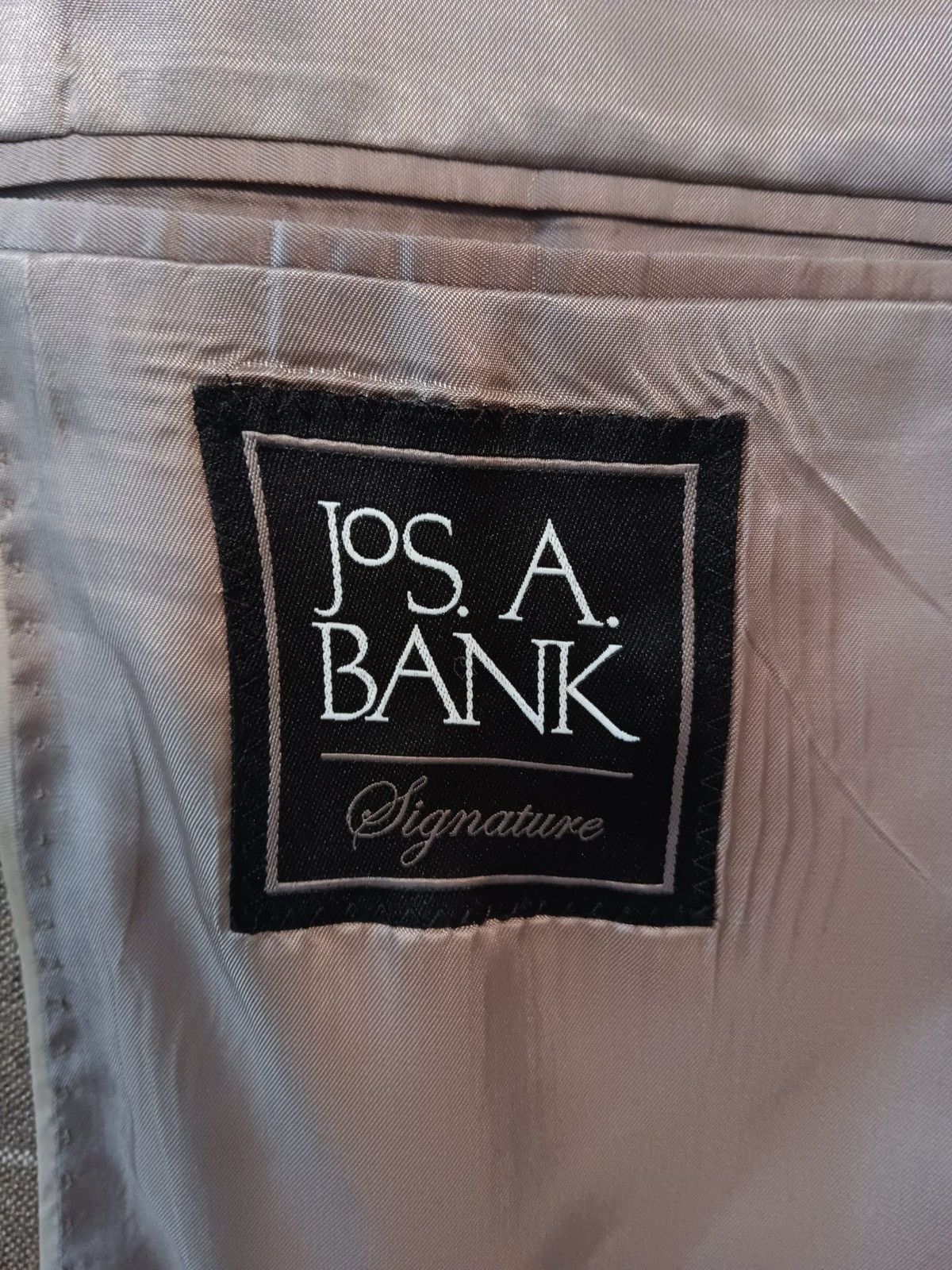 Jos. A. Bank Jos A Bank Blazer Sport Coat 48R Mens Signature Tailored Fit Size 48R - 7 Thumbnail