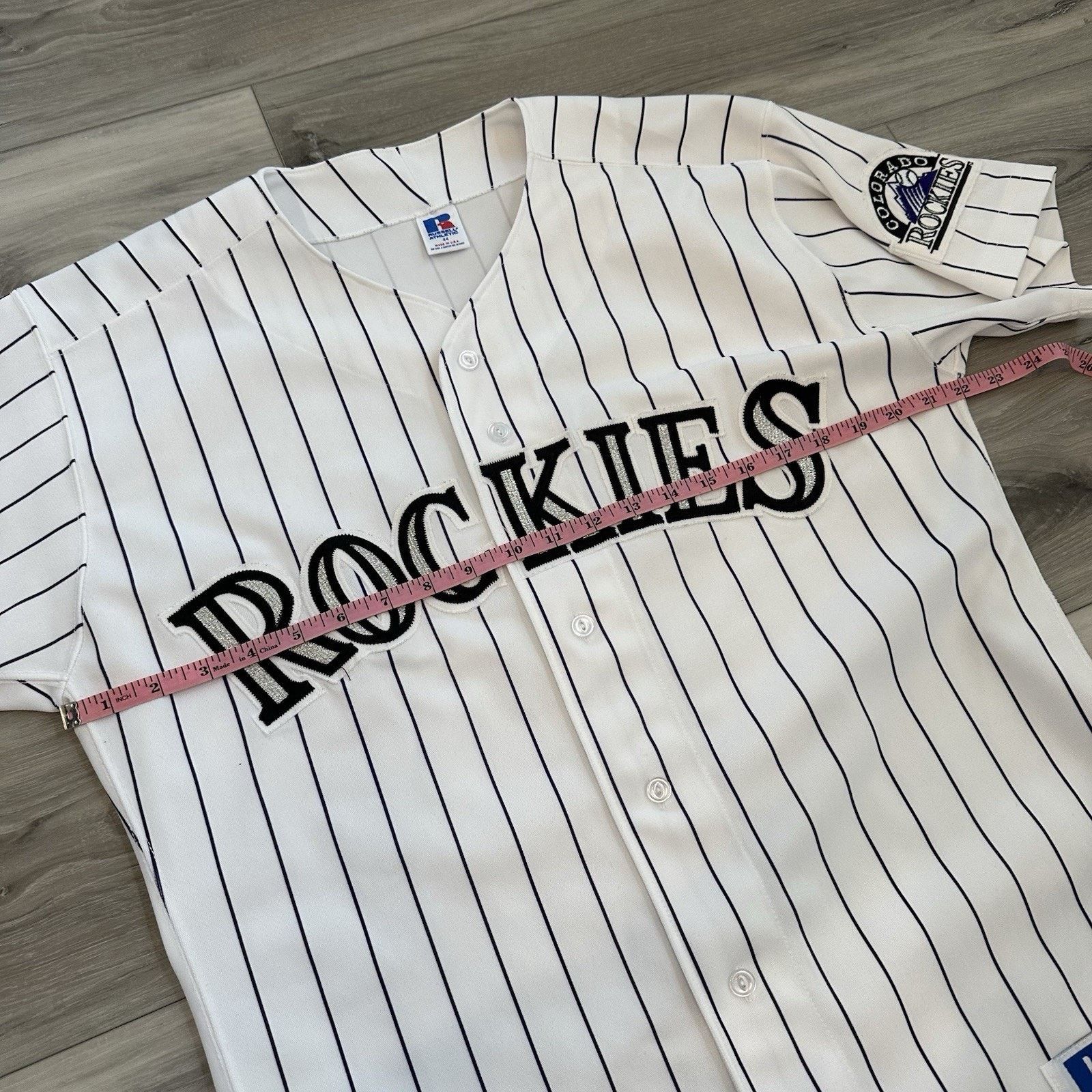 Russell Athletic VTG Russell MLB Diamond Collection Colorado Rockies Jersey Size US L / EU 52-54 / 3 - 7 Thumbnail