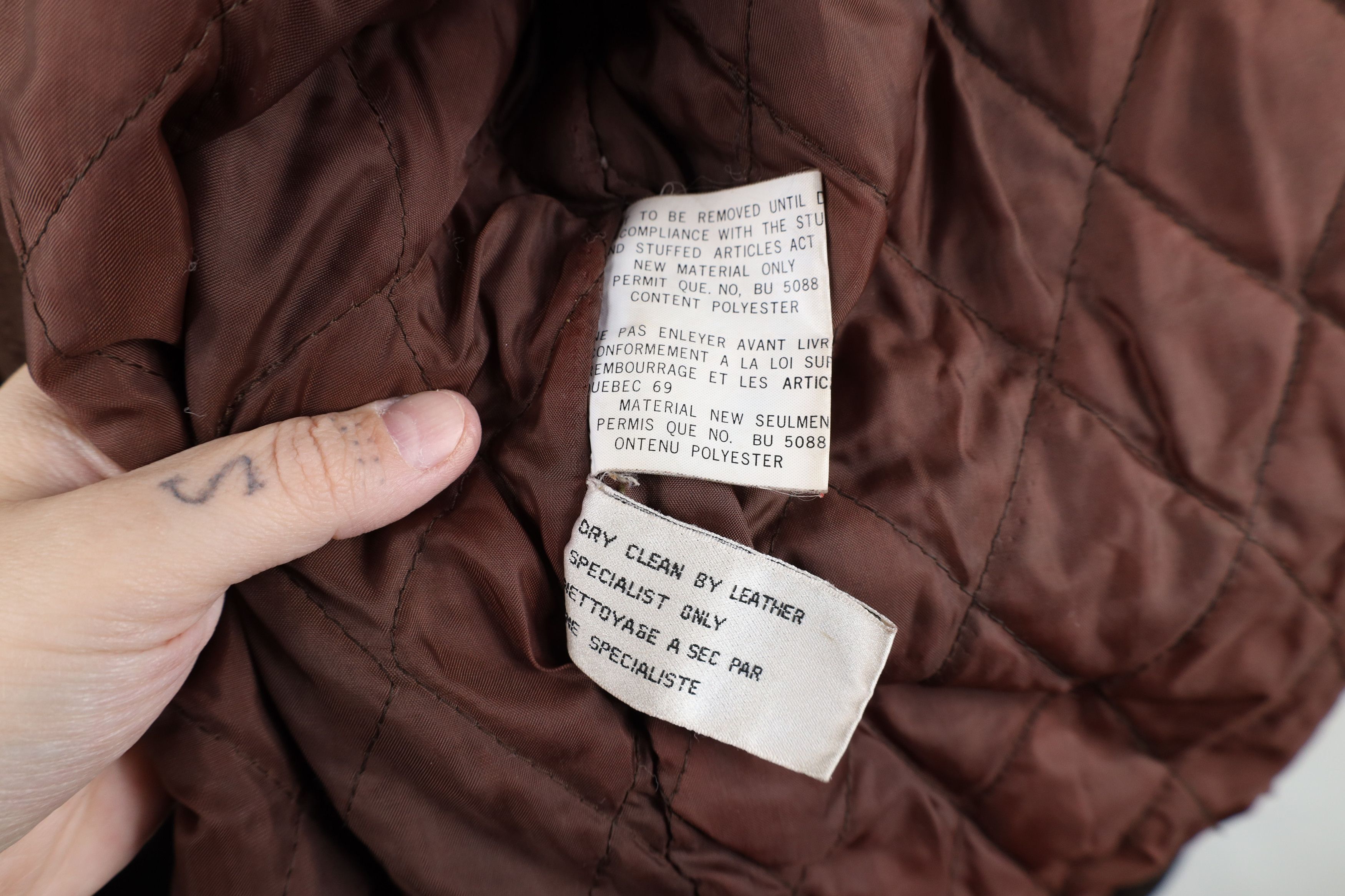 Vintage Vintage 80s 90s Streetwear Suede Leather Bomber Jacket Size XL / US 12-14 / IT 48-50 - 11 Thumbnail