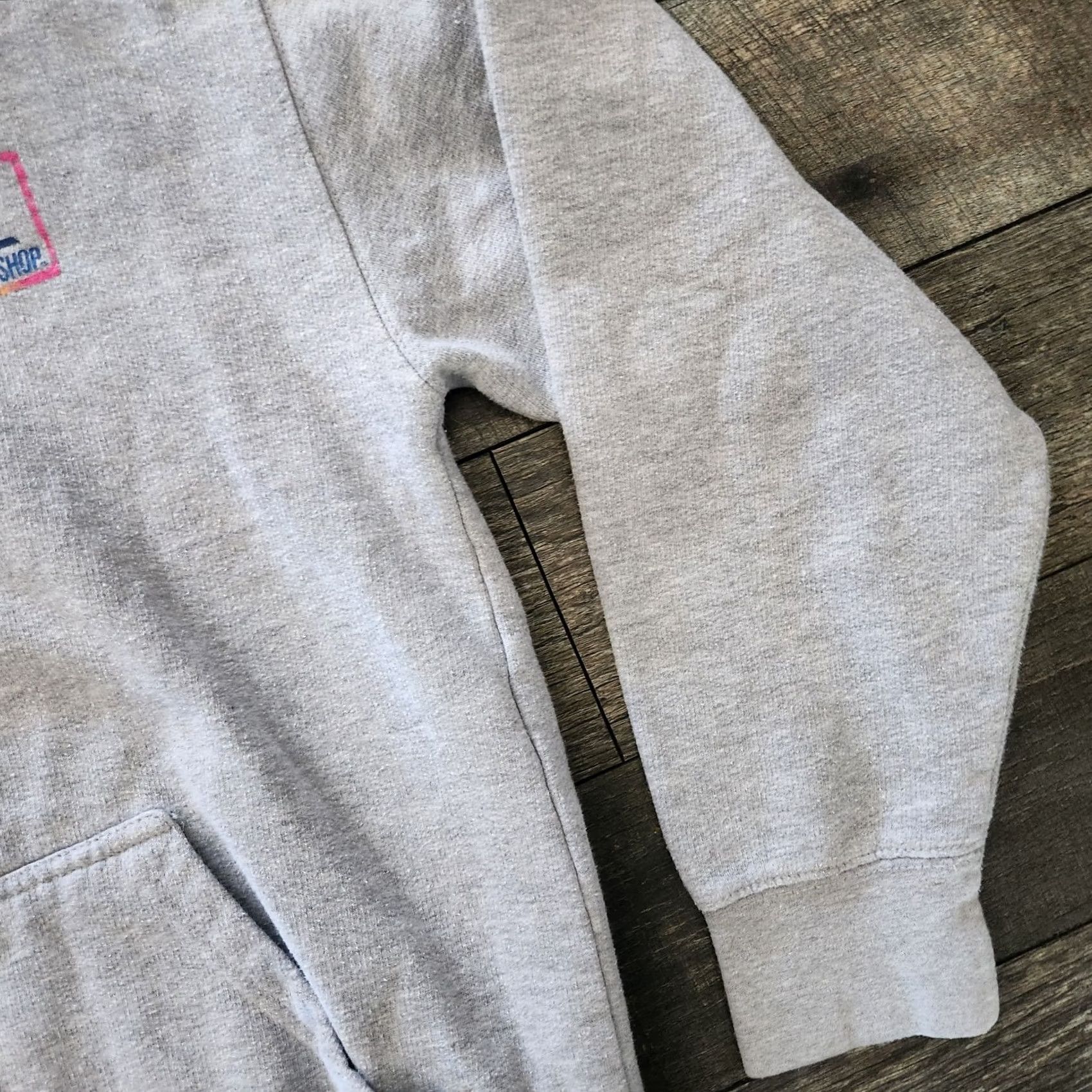 Quiksilver VINTAGE Quiksilver Hoodie Gray Surf Y2K Double Sided Ron Jon M Mens/Unisex Medium Hoodie Gray Size US M / EU 48-50 / 2 - 6 Thumbnail